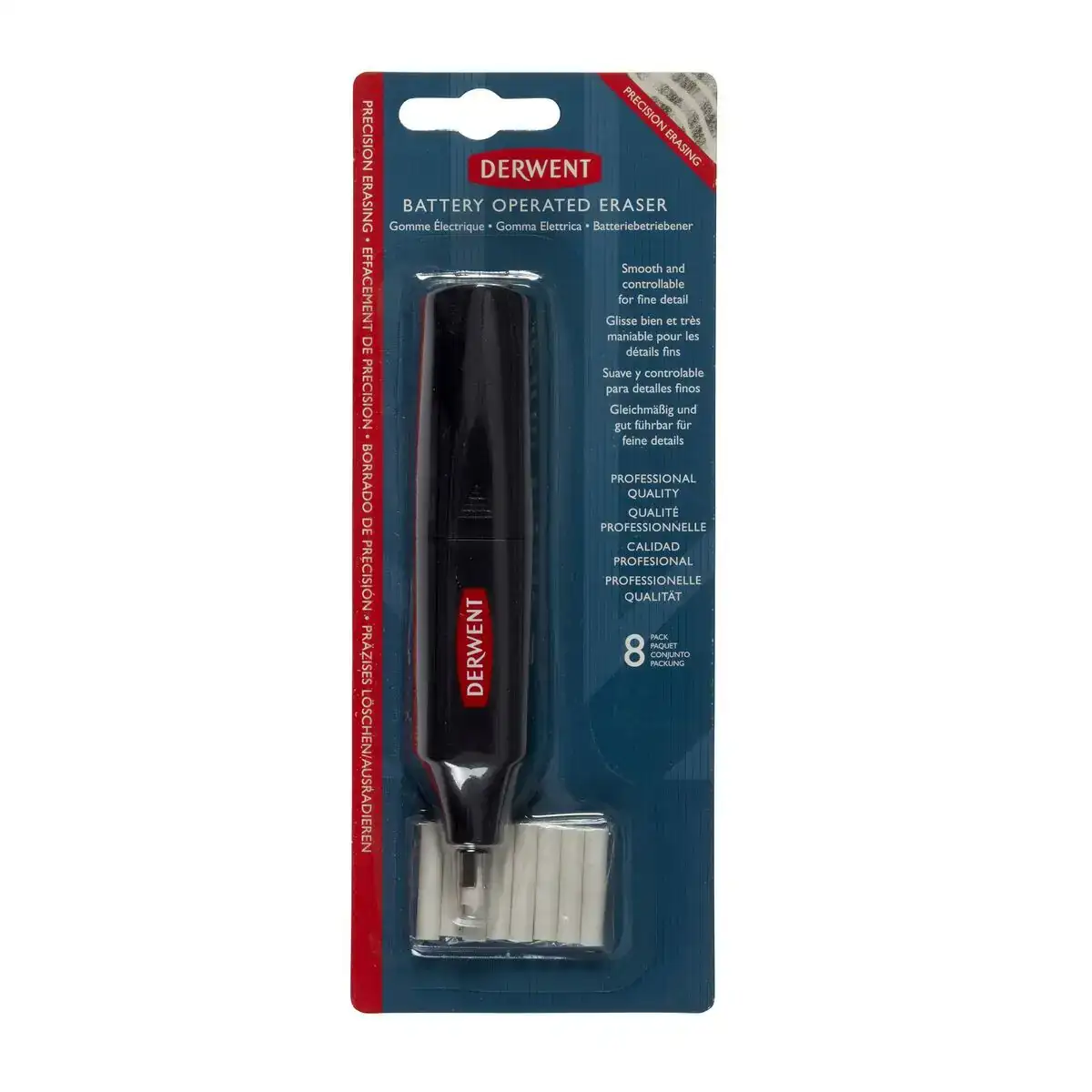 Gomme derwent electrique noir_9431. DIAYTAR COTE D'IVOIRE - Votre Destination pour un Shopping Éclairé. Parcourez notre boutique en ligne pour découvrir des produits de qualité qui embelliront votre quotidien.