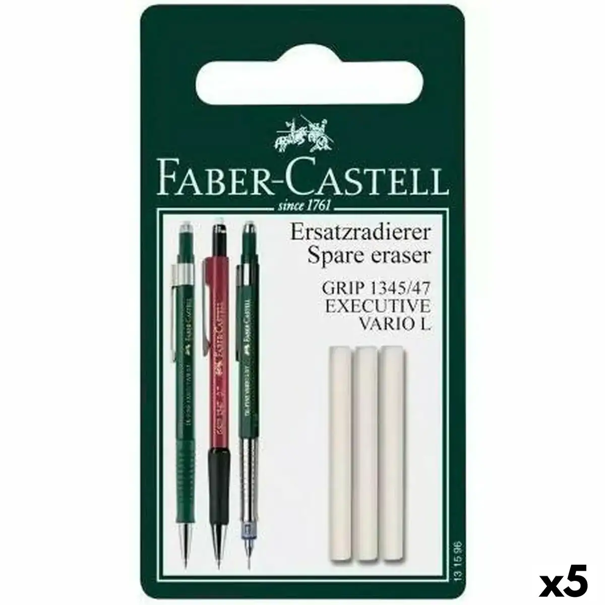 Gomme faber castell rechange blanc 5 unites _1358. DIAYTAR COTE D'IVOIRE - Votre Source d'Inspiration Shopping. Parcourez nos rayons et trouvez des articles qui vous inspirent, que ce soit pour votre style, votre maison ou votre vie quotidienne.