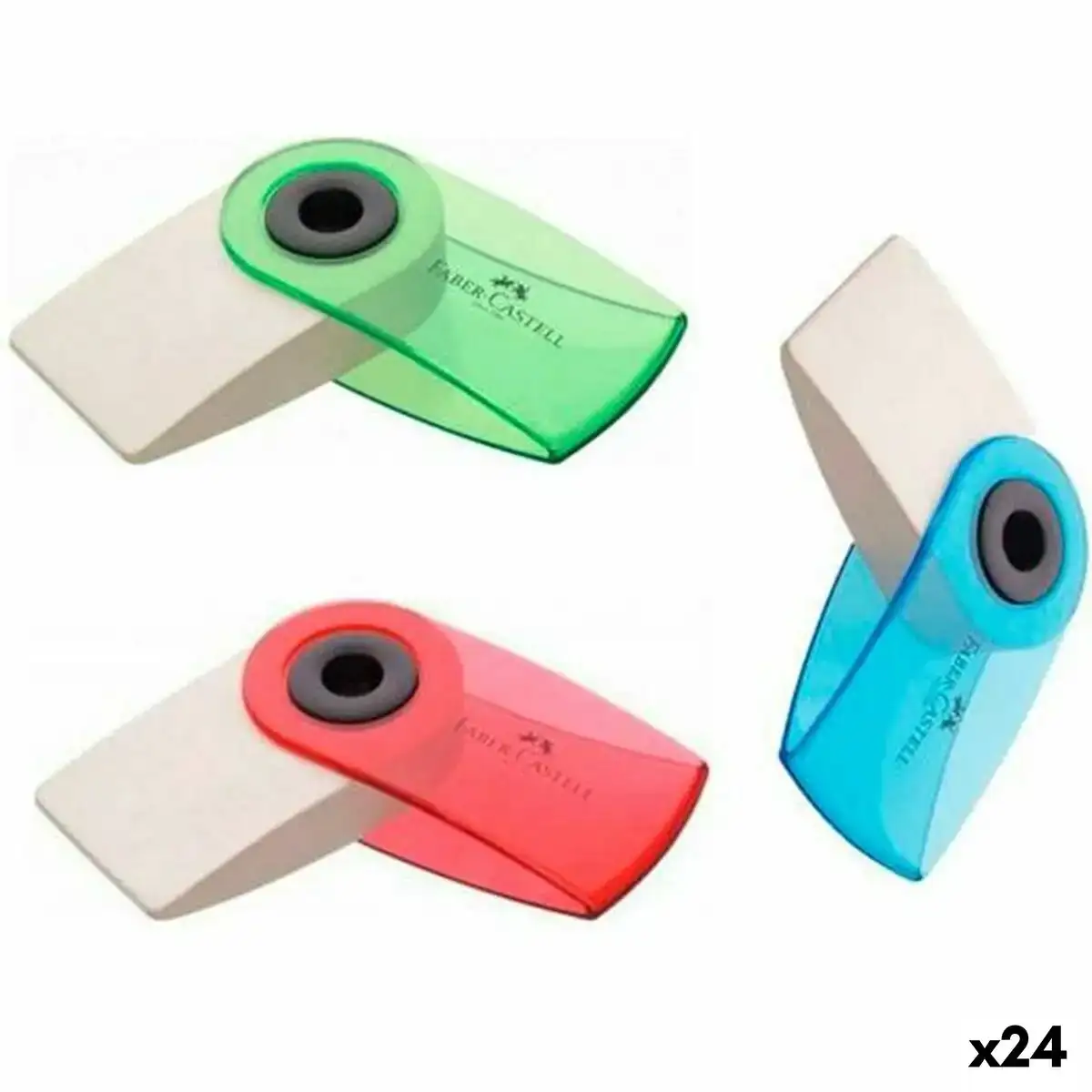 Gomme faber castell sleeve mini etui multicouleur 24 unites_6799. DIAYTAR COTE D'IVOIRE - Là où le Shopping devient une Fête des Sens. Plongez dans notre univers et choisissez des produits qui éveillent votre goût pour l'esthétique et l'authenticité.