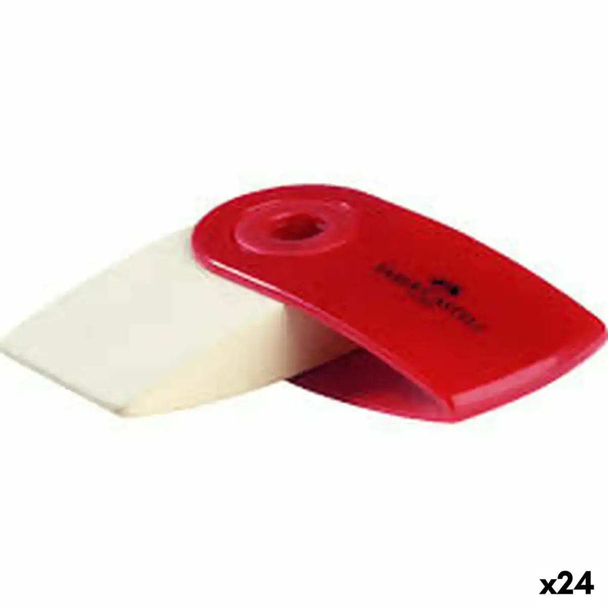 Gomme faber castell sleeve mini etui rouge 24 unites_9067. DIAYTAR COTE D'IVOIRE - L'Art du Shopping Éclairé. Parcourez notre catalogue et choisissez parmi des produits de qualité qui satisferont vos besoins et votre style.