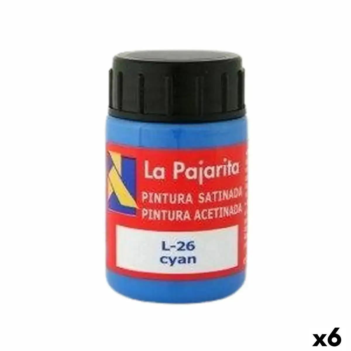Gouache la pajarita cyan l 26 bleu satine scolaire 35 ml 6 pieces _9433. DIAYTAR COTE D'IVOIRE - Votre Pass vers la Découverte. Explorez notre boutique en ligne et plongez dans un voyage à travers des produits authentiques et contemporains, tous réunis sous un même toit.