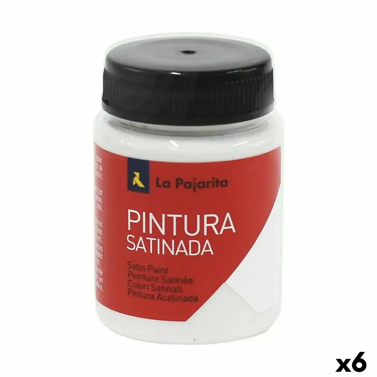 Gouache la pajarita l 21 blanc satine scolaire 35 ml 6 unites _6637. DIAYTAR COTE D'IVOIRE - Où Choisir est une Célébration. Découvrez notre sélection de produits qui représentent la diversité et la joie du Côte d'Ivoire, à chaque étape de votre vie.