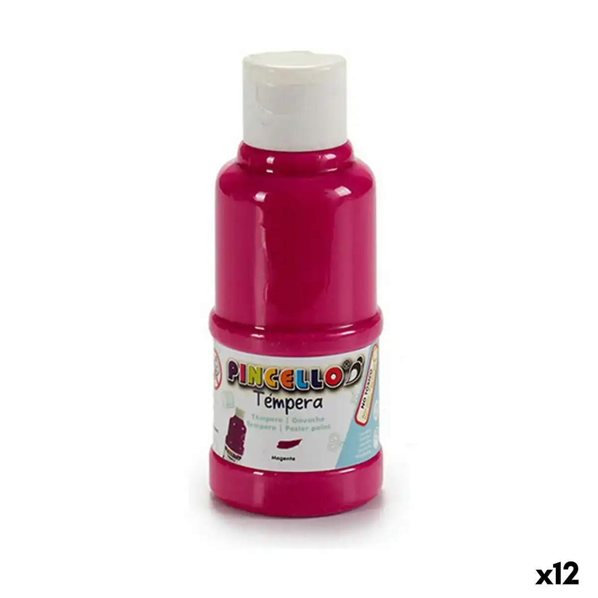 Gouache magenta 120 ml 12 unites _5455. DIAYTAR COTE D'IVOIRE - Où Choisir est une Célébration de l'Artisanat Local. Découvrez notre boutique en ligne et choisissez des produits qui incarnent la passion des artisans sénégalais.