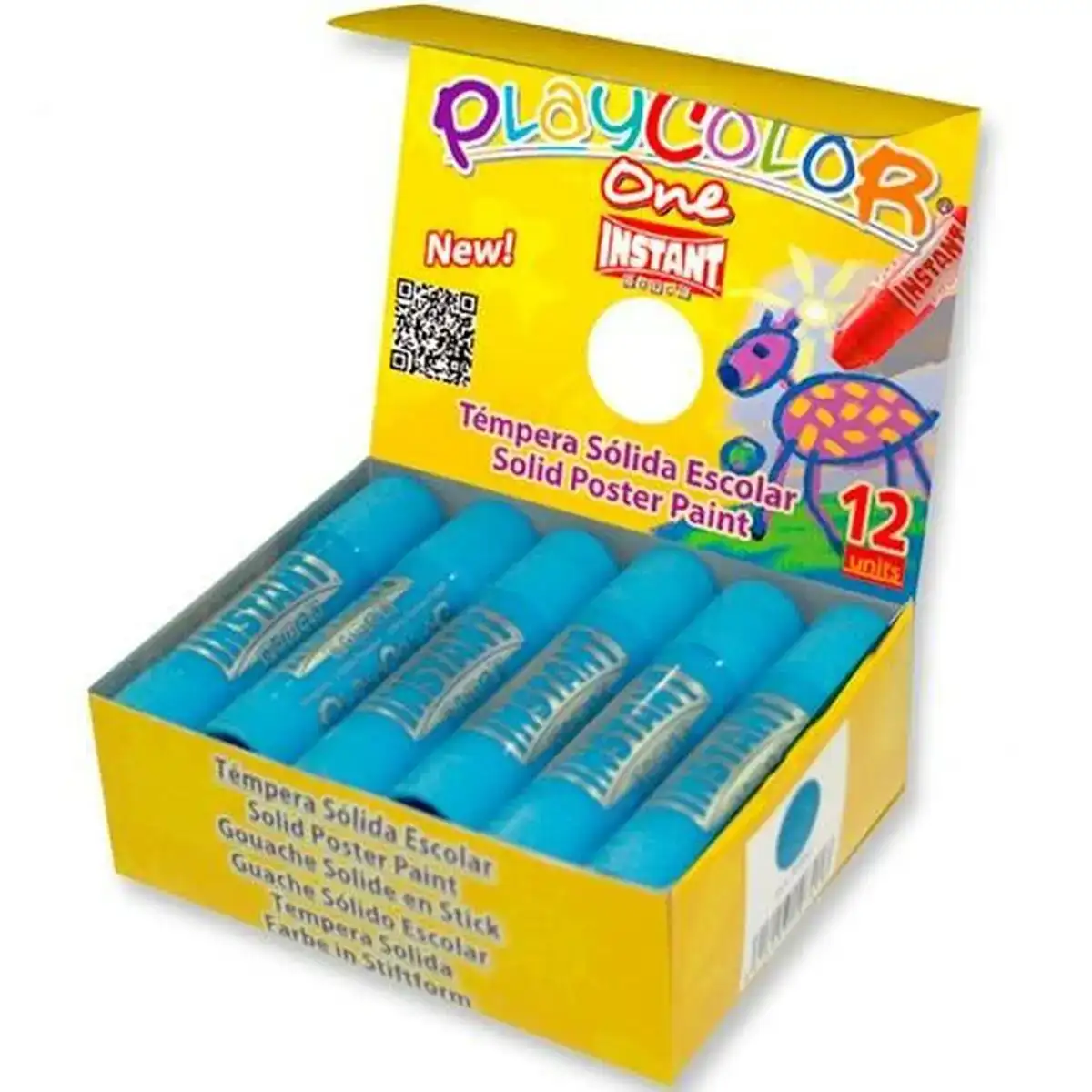 Gouache playcolor basic one solide bleu clair 10 g 12 unites _4905. Entrez dans l'Univers de DIAYTAR COTE D'IVOIRE - Votre Destination de Shopping Complète. Découvrez des produits qui reflètent la diversité et la richesse culturelle du Côte d'Ivoire, le tout à portée de clic.