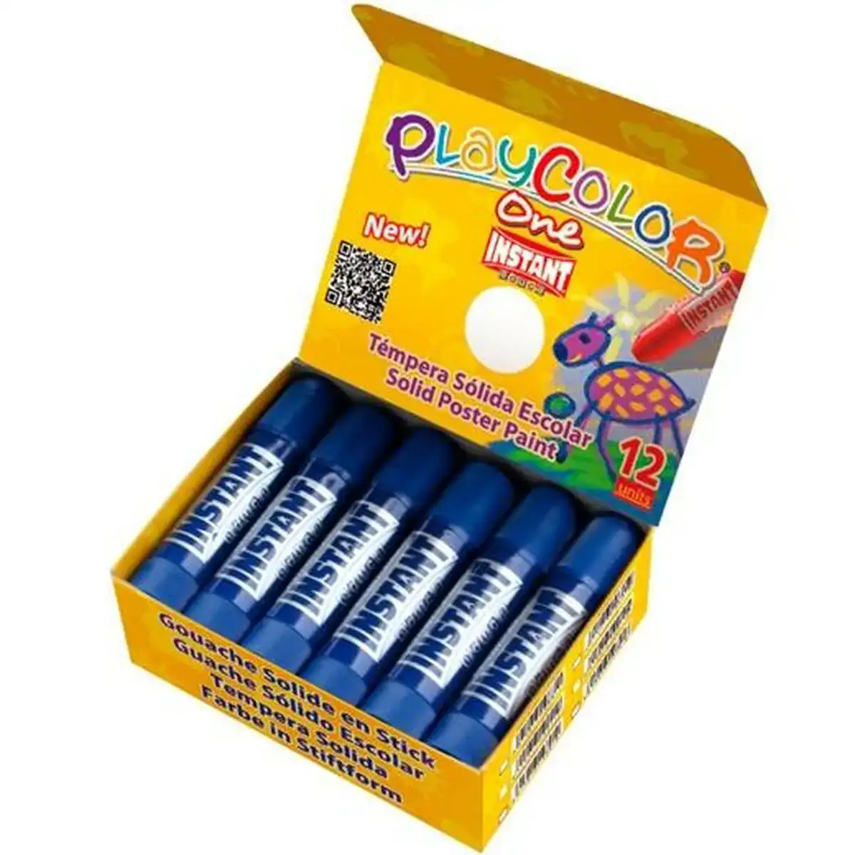 Gouache playcolor basic one solide bleu fonce 12 unites _2052. Entrez dans l'Univers de DIAYTAR COTE D'IVOIRE - Votre Destination de Shopping Complète. Découvrez des produits qui reflètent la diversité et la richesse culturelle du Côte d'Ivoire, le tout à portée de clic.