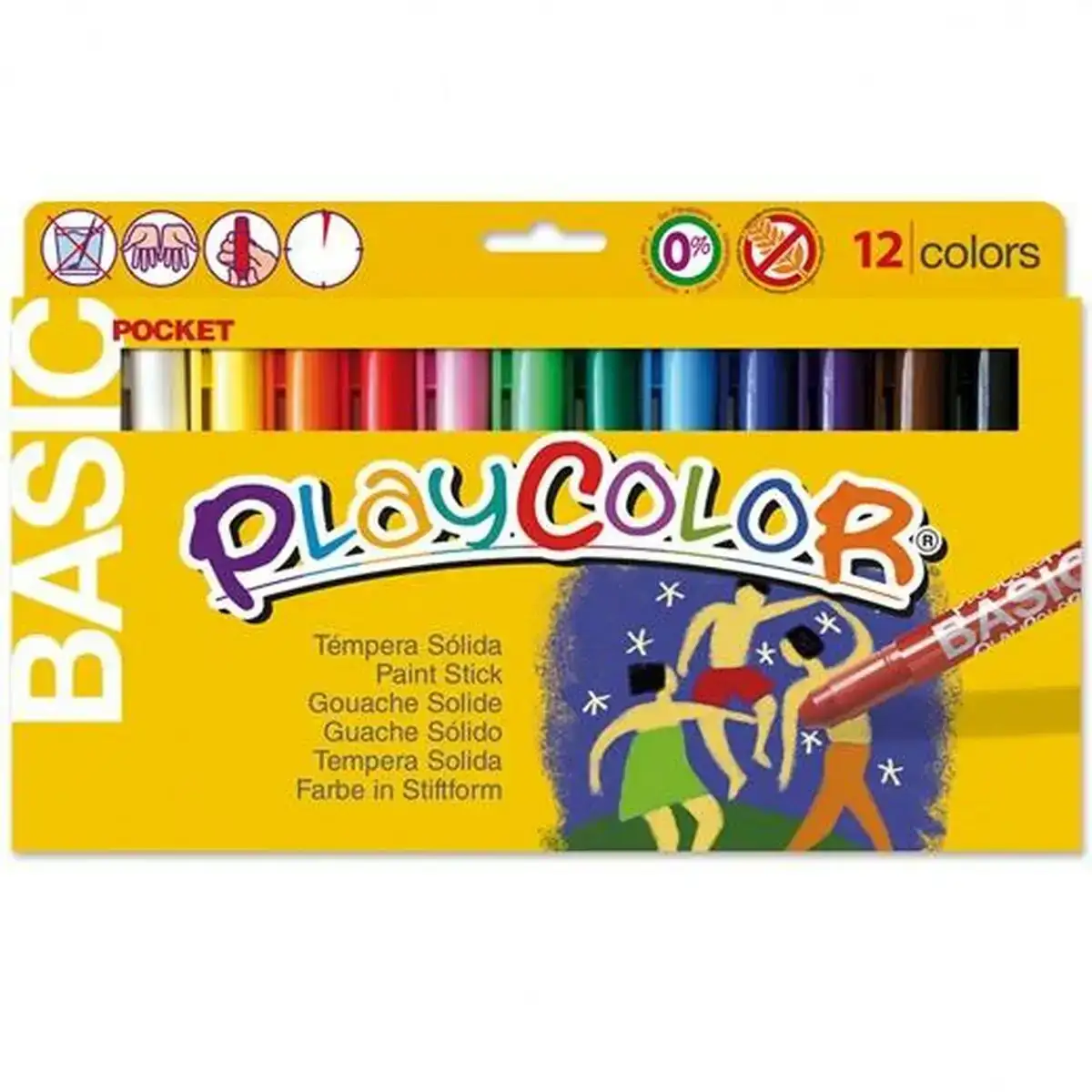 Gouache playcolor basic pocket 12 pieces solide_5699. DIAYTAR COTE D'IVOIRE - Là où les Rêves de Shopping Deviennent Réalité. Naviguez à travers notre catalogue diversifié et choisissez parmi une variété d'articles qui feront de votre shopping une expérience inoubliable.