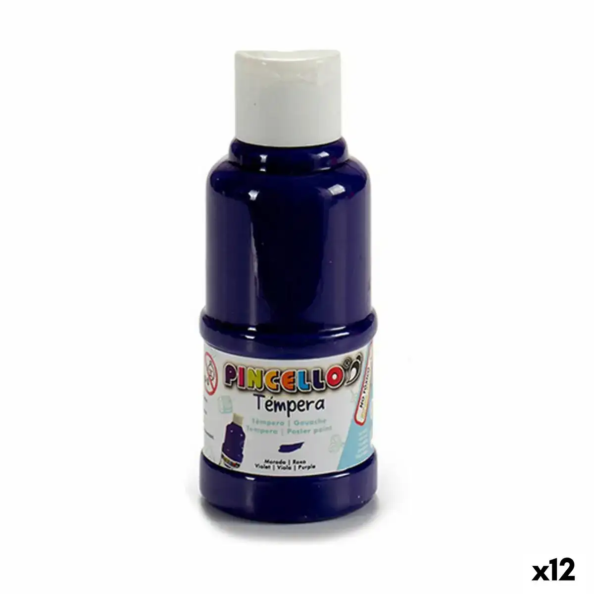 Gouache violet 120 ml 12 unites _4204. Bienvenue chez DIAYTAR COTE D'IVOIRE - Où Chaque Objet a sa Propre Histoire. Découvrez notre sélection soigneusement choisie et choisissez des produits qui racontent le patrimoine sénégalais.
