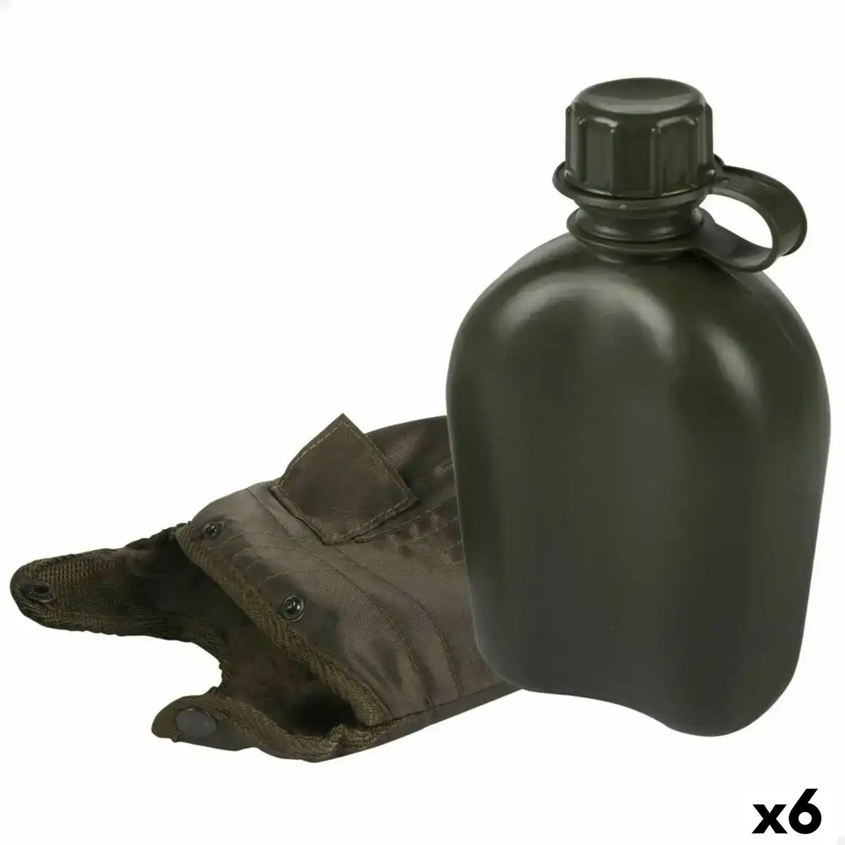 Gourde aktive 1 l 6 unites _8110. DIAYTAR COTE D'IVOIRE - L'Art de Choisir, l'Art de Se Distinquer. Naviguez à travers notre catalogue et choisissez des produits qui ajoutent une note d'élégance à votre style unique.
