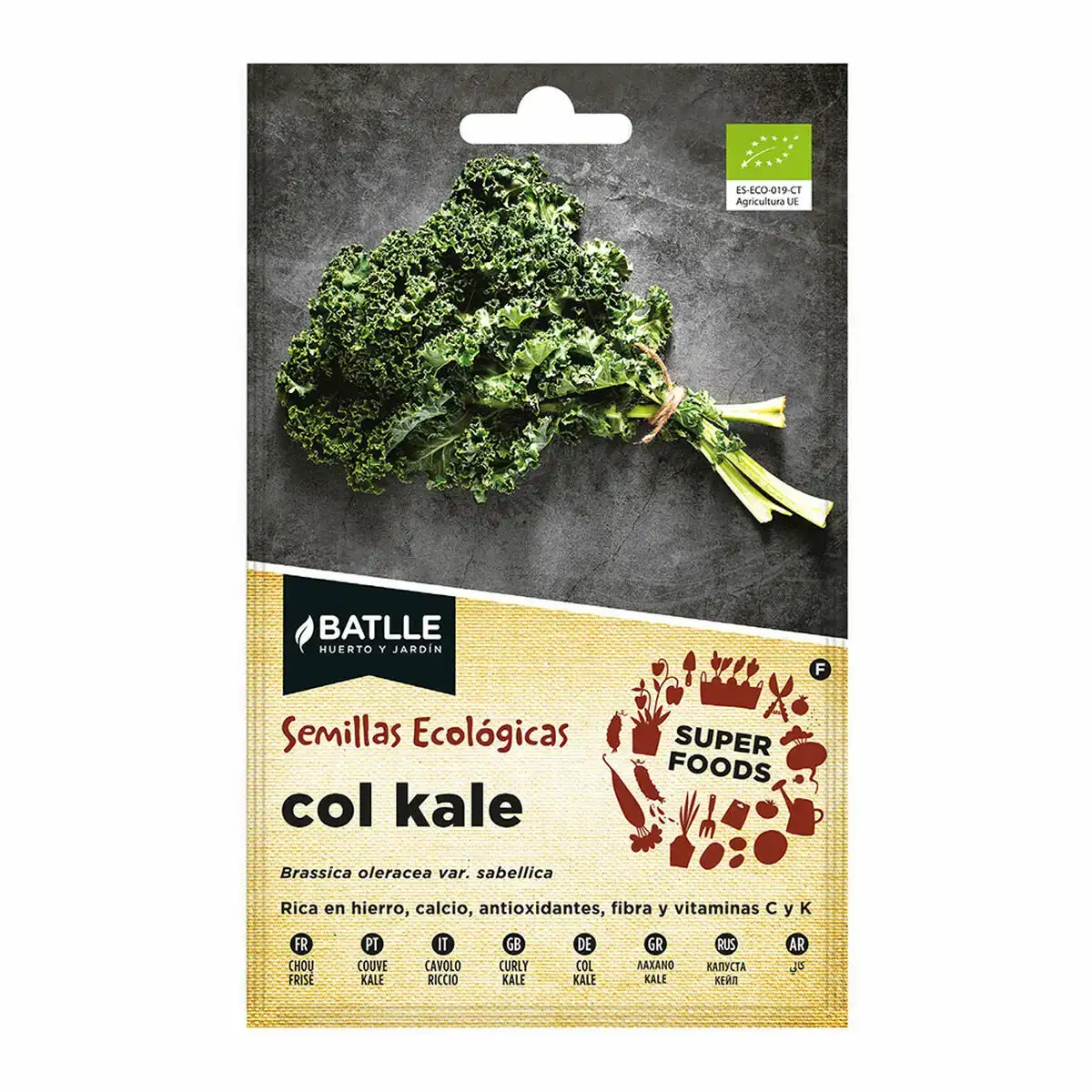 Graines batlle super foods ecologique kale_2842. Entrez dans le Monde de DIAYTAR COTE D'IVOIRE - Où la Satisfaction est la Priorité. Explorez notre sélection pensée pour vous offrir une expérience de shopping qui va au-delà de vos attentes.