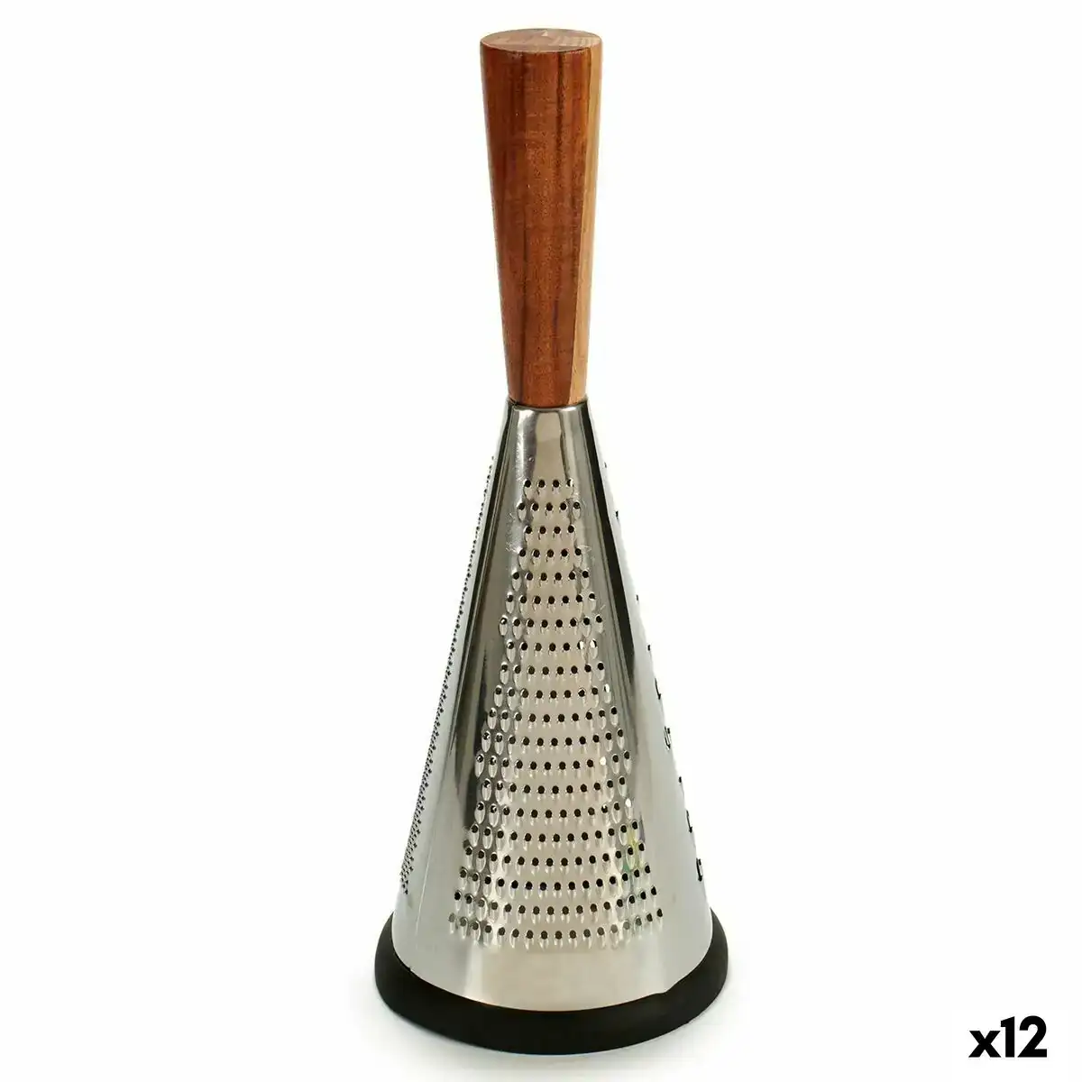 Gratoir multiple conique bois acier inoxydable 13 x 34 5 x 13 cm 12 unites _5222. DIAYTAR COTE D'IVOIRE - Votre Destination pour un Shopping Unique. Parcourez notre catalogue et trouvez des articles qui vous inspirent et vous édifient.