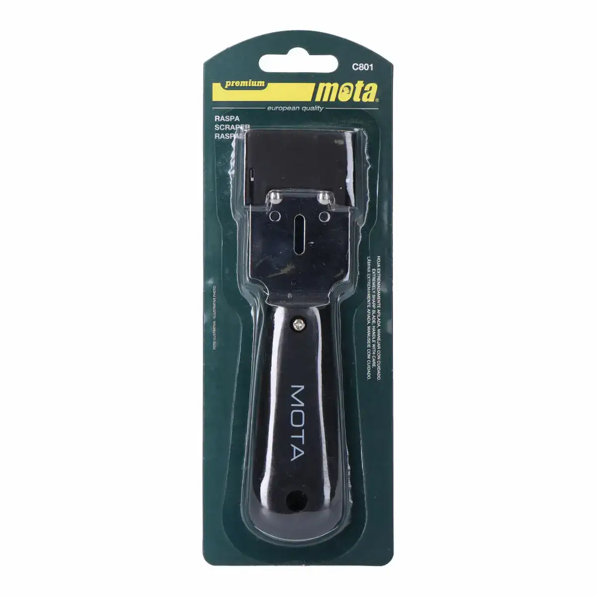 Grattoir mota premium c801 metal_6039. DIAYTAR COTE D'IVOIRE - L'Univers de l'Élégance Accessible. Plongez dans notre catalogue et choisissez des produits qui allient sophistication et accessibilité pour un shopping exquis.