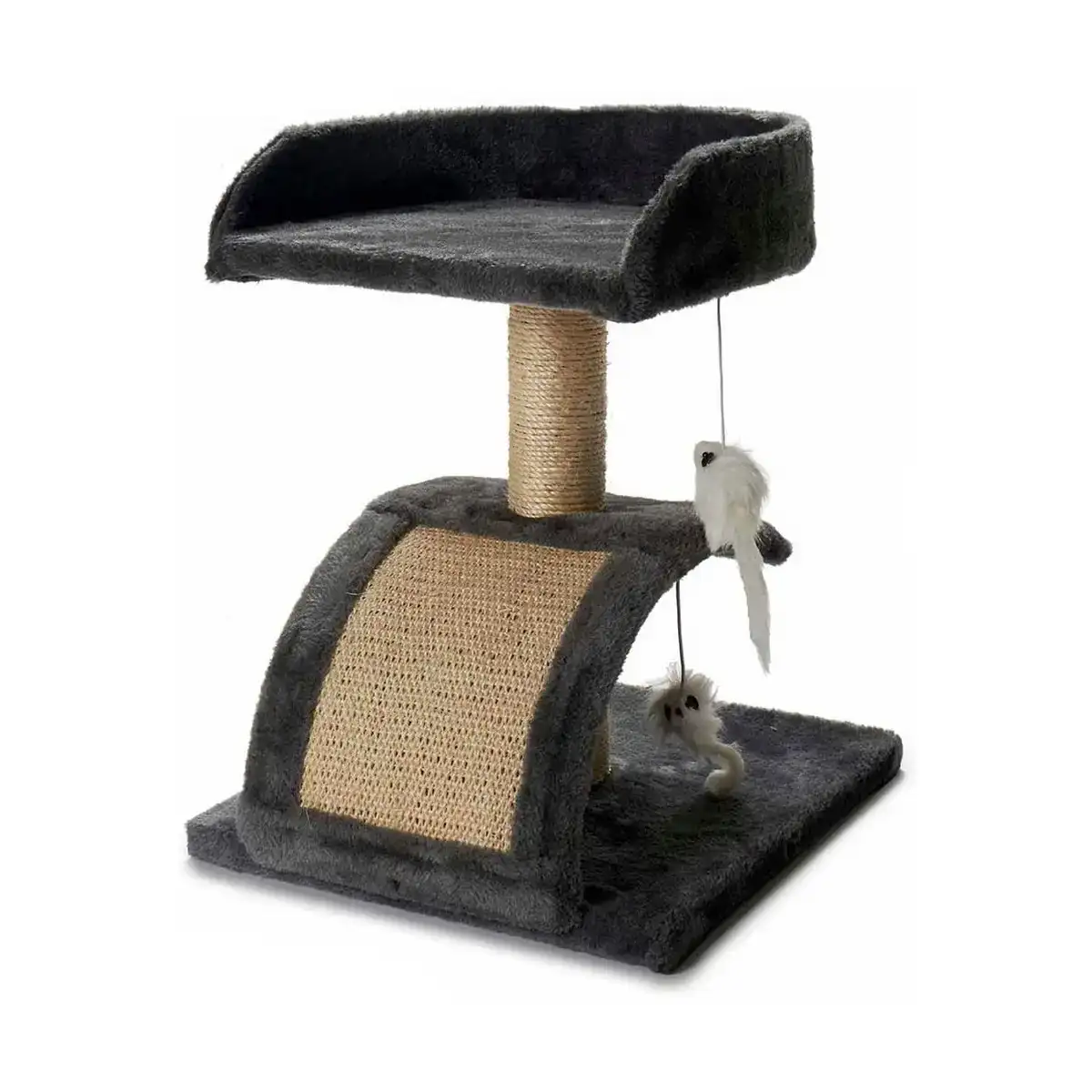 Grattoir pour chats arbre naturel gris bois chanvre_6411. Entrez dans l'Univers de DIAYTAR COTE D'IVOIRE - Où l'Authenticité Renouvelle Votre Quotidien. Explorez notre gamme de produits et trouvez des articles qui reflètent votre essence.