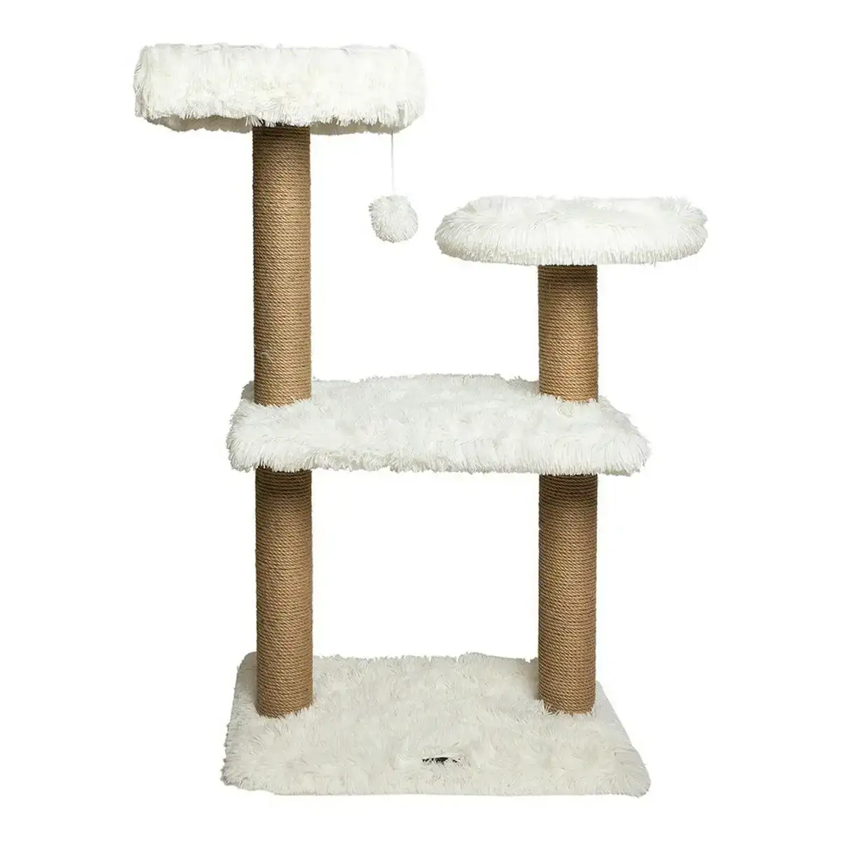 Grattoir pour chats gloria niger 60 x 147 x 50 cm arbre blanc_9377. DIAYTAR COTE D'IVOIRE - Votre Passage vers l'Exceptionnel. Naviguez à travers notre sélection minutieuse et découvrez des articles qui apportent une touche spéciale à chaque instant de votre vie.