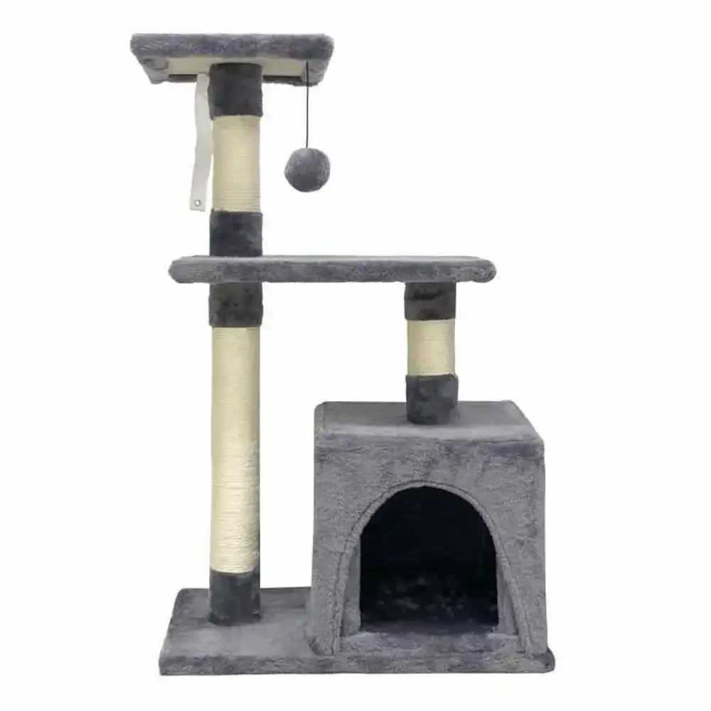 Grattoir pour chats poppy 50 x 30 x 80 cm gris_6701. DIAYTAR COTE D'IVOIRE - Votre Plateforme Shopping, Votre Choix Éclairé. Explorez nos offres et choisissez des articles de qualité qui reflètent votre style et vos valeurs.