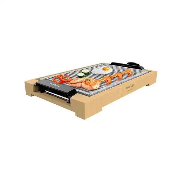 Grill cecotec tasty grill 2000 bamboo linestone_5826. DIAYTAR COTE D'IVOIRE - Votre Pass vers la Découverte. Explorez notre boutique en ligne et plongez dans un voyage à travers des produits authentiques et contemporains, tous réunis sous un même toit.