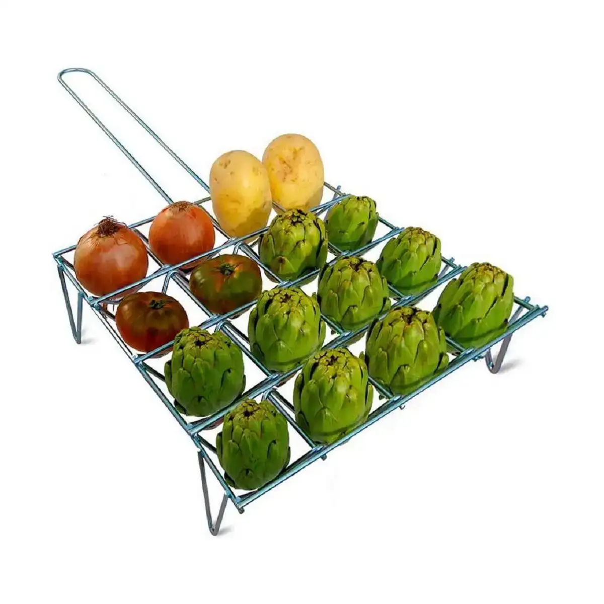 Grill pour legumes edm 60 x 60 cm_5969. DIAYTAR COTE D'IVOIRE - Votre Escale Shopping incontournable. Explorez notre boutique en ligne et dénichez des trésors qui reflètent la richesse culturelle et la modernité du Côte d'Ivoire.
