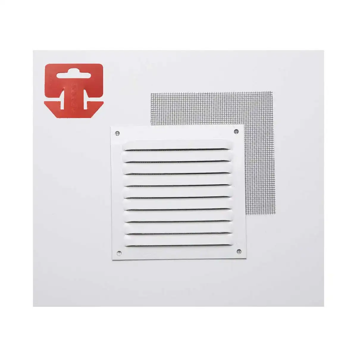 Grille fepre moustiquaire laque aluminium blanc 17 x 17 cm _5811. Bienvenue chez DIAYTAR COTE D'IVOIRE - Où le Shopping Rime avec Diversité. Plongez dans notre univers de produits et découvrez des trésors qui représentent la richesse culturelle du Côte d'Ivoire.