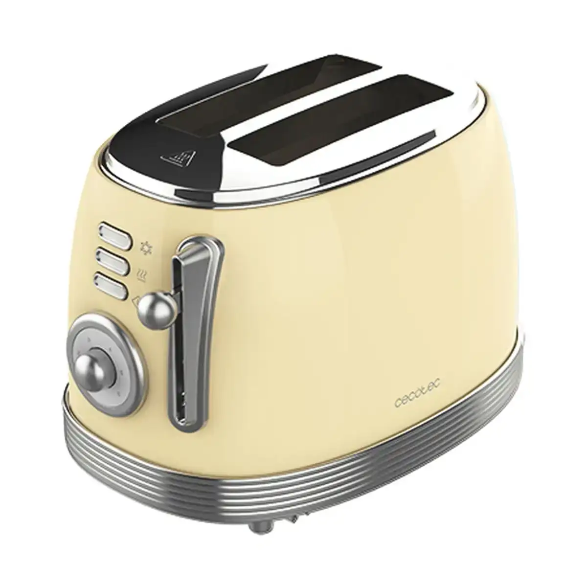 Grille pain cecotec vintage 800 light yellow 850 w_6885. DIAYTAR COTE D'IVOIRE - L'Artisanat à Portée de Clic. Découvrez notre boutique en ligne pour trouver des produits uniques qui célèbrent la créativité et l'artisanat sénégalais.