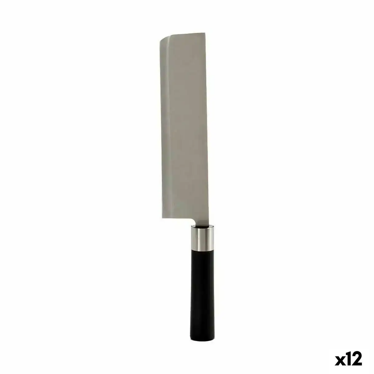 Gros couteau de cuisine 5 6 x 2 5 x 33 cm argente noir acier inoxydable plastique 12 unites _8050. Entrez dans l'Univers de DIAYTAR COTE D'IVOIRE - Où Choisir est un Voyage. Explorez notre gamme diversifiée et trouvez des articles qui répondent à tous vos besoins et envies.