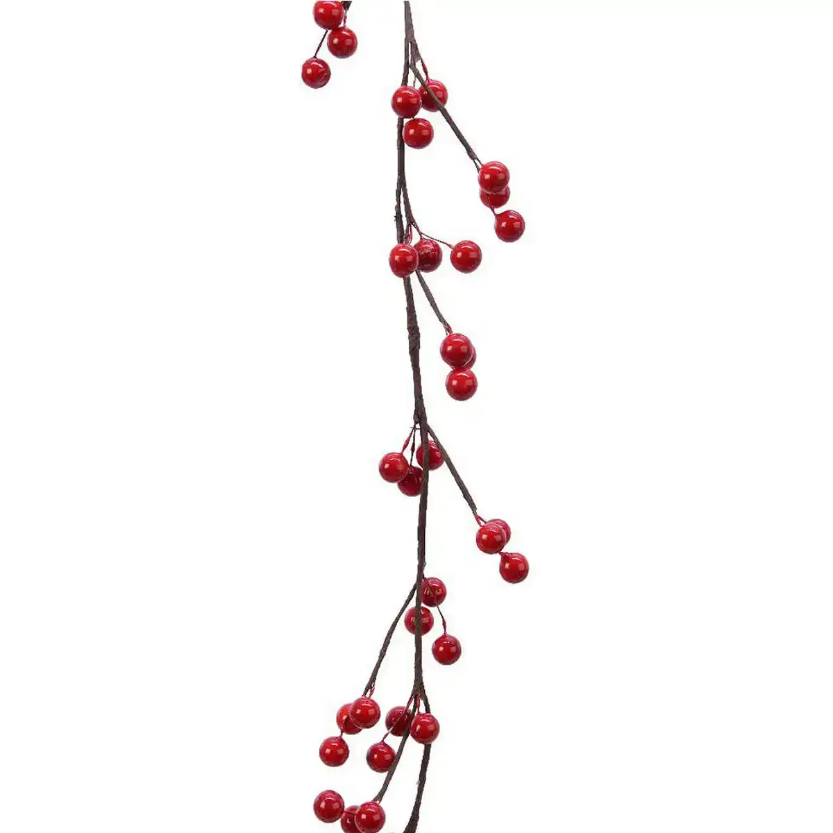 Guirlande de noel baies 3 x 10 x 130 cm_8741. DIAYTAR COTE D'IVOIRE - Votre Passage vers l'Exceptionnel. Naviguez à travers notre sélection minutieuse et découvrez des articles qui apportent une touche spéciale à chaque instant de votre vie.