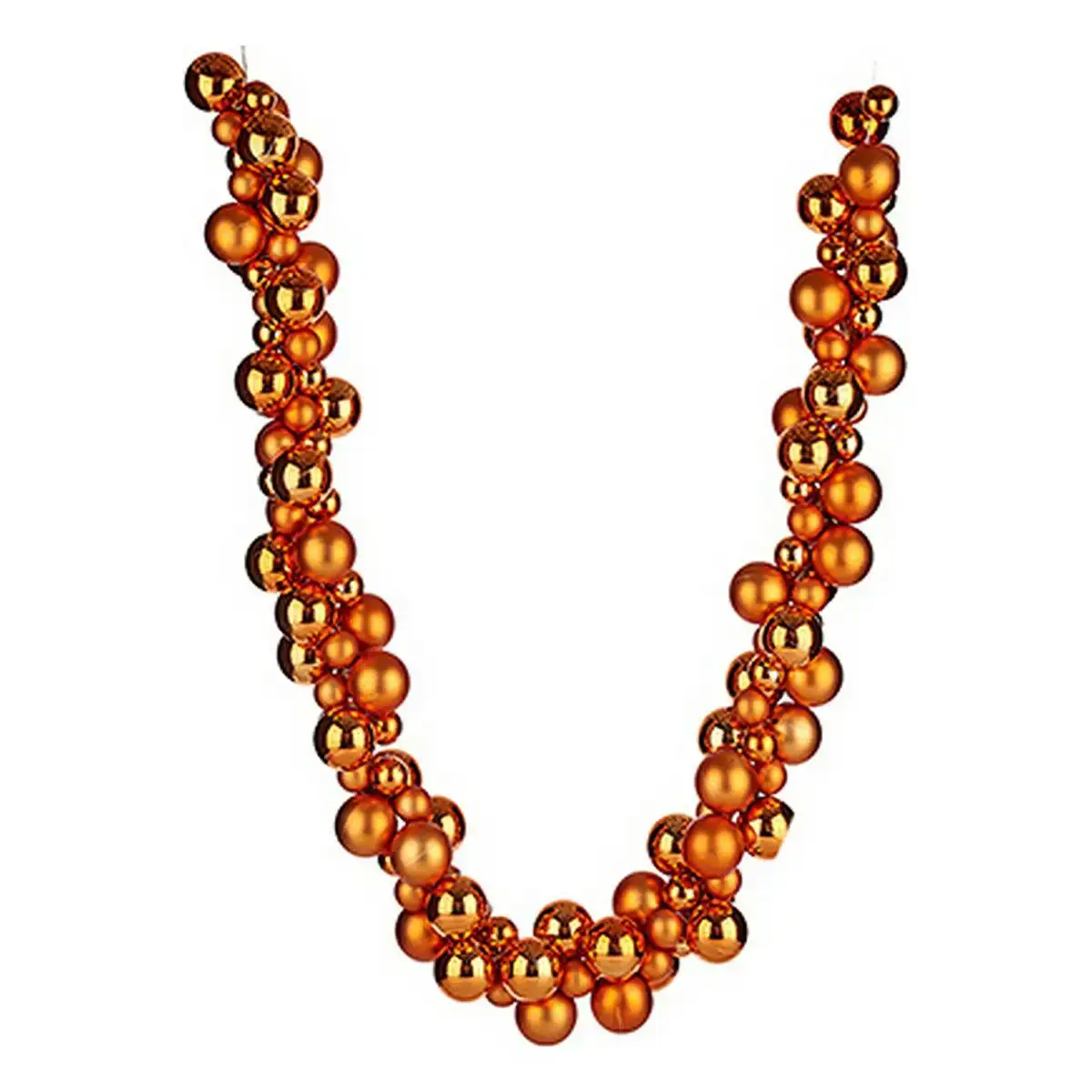 Guirlande de noel orange pvc_7687. DIAYTAR COTE D'IVOIRE - L'Univers du Choix et de l'Authenticité. Explorez notre catalogue et découvrez des articles qui incarnent le patrimoine du Côte d'Ivoire et la modernité du monde.