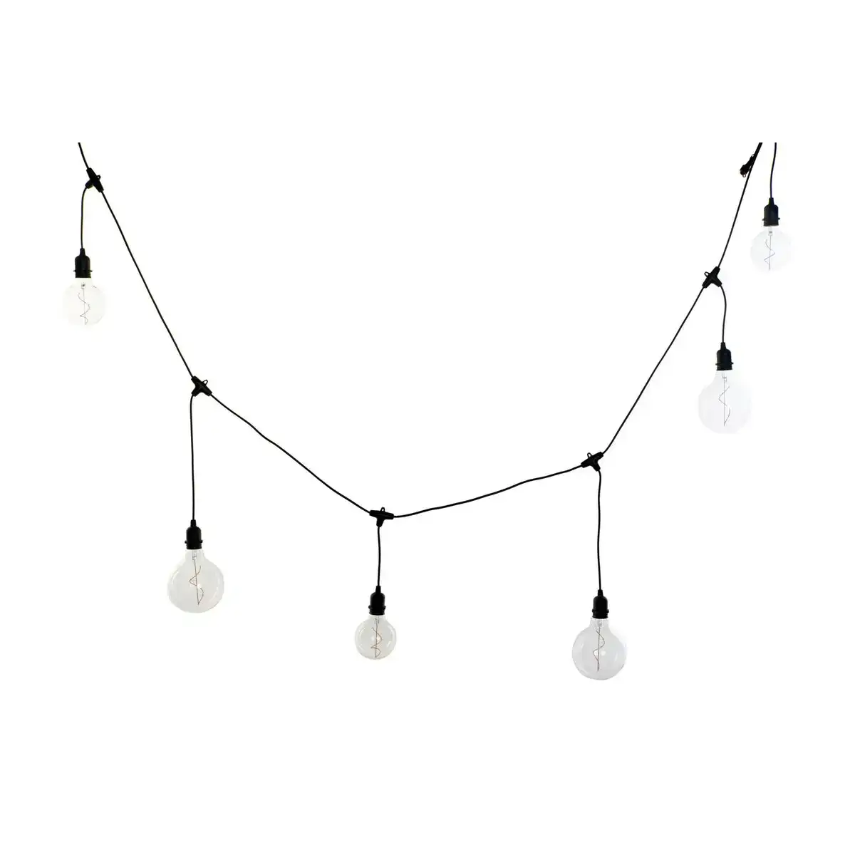 Guirlande lumineuse led dkd home decor noir e27 12 x 25 x 650 cm _5513. DIAYTAR COTE D'IVOIRE - Votre Destination pour un Shopping Réfléchi. Découvrez notre gamme variée et choisissez des produits qui correspondent à vos valeurs et à votre style de vie.