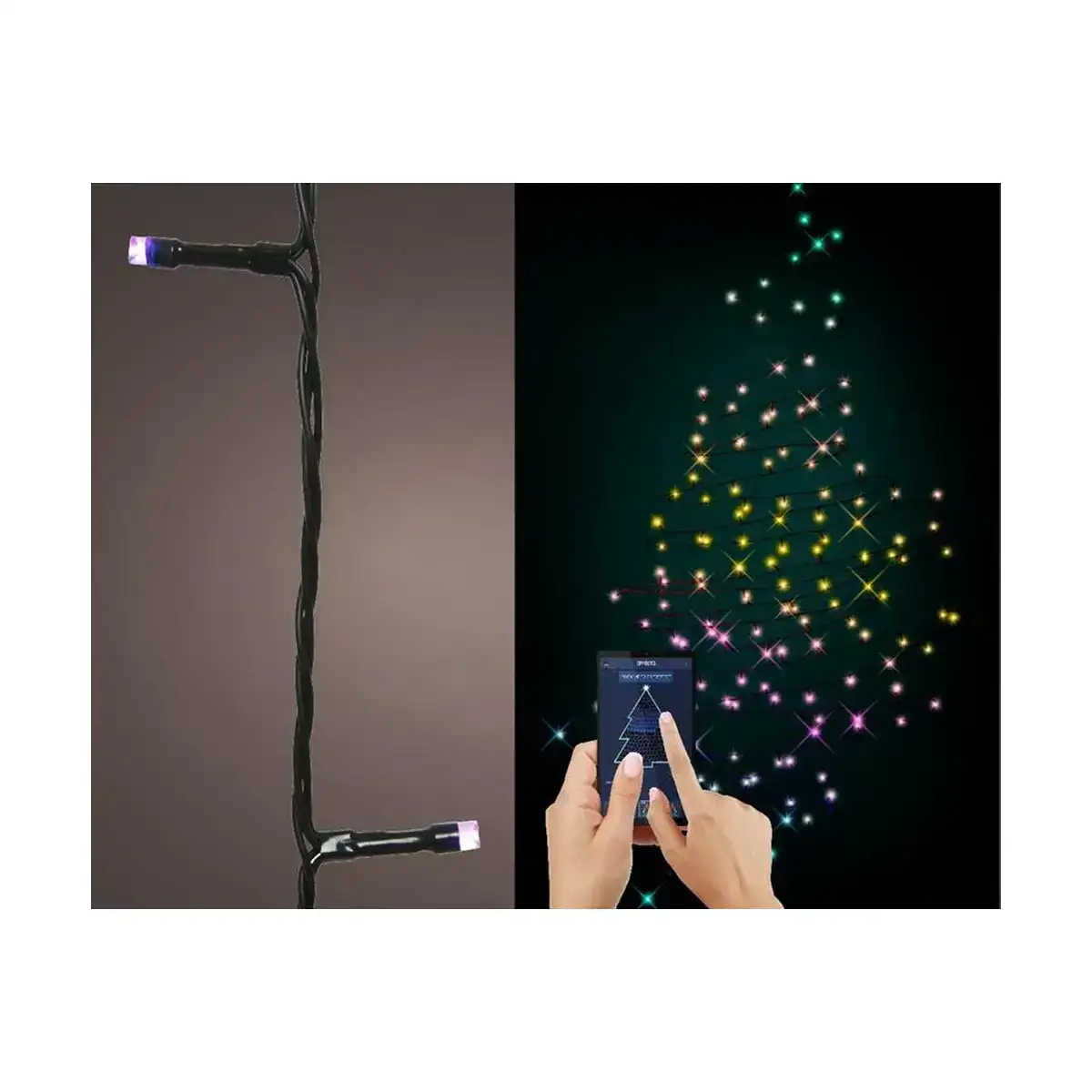 Guirlande lumineuse led lumineo multicouleur 24 9 m_3154. DIAYTAR COTE D'IVOIRE - Où Chaque Produit a son Histoire. Découvrez notre gamme de produits, chacun portant en lui le récit de l'artisanat et de la passion, pour vous offrir une expérience de shopping authentique.