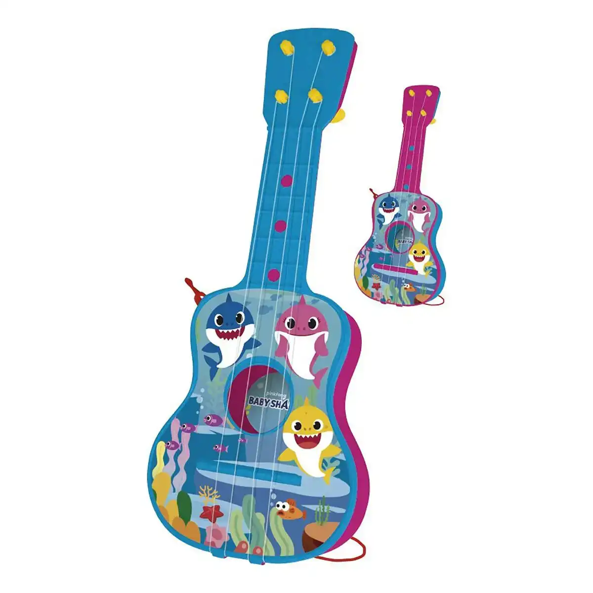 Guitare pour enfant baby shark baby shark_9126. DIAYTAR COTE D'IVOIRE - Où Choisir est un Acte de Création. Naviguez à travers notre plateforme et choisissez des produits qui complètent votre histoire personnelle.