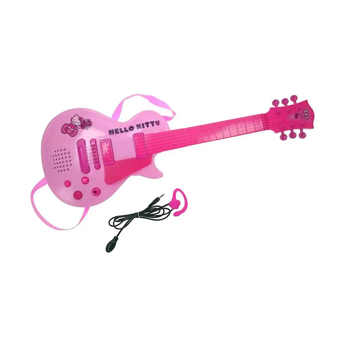 Guitare pour enfant hello kitty microphone rose electronique_2965. DIAYTAR COTE D'IVOIRE - Votre Source de Trésors Culturels. Naviguez à travers notre catalogue et trouvez des articles qui mettent en avant la richesse de la culture sénégalaise.