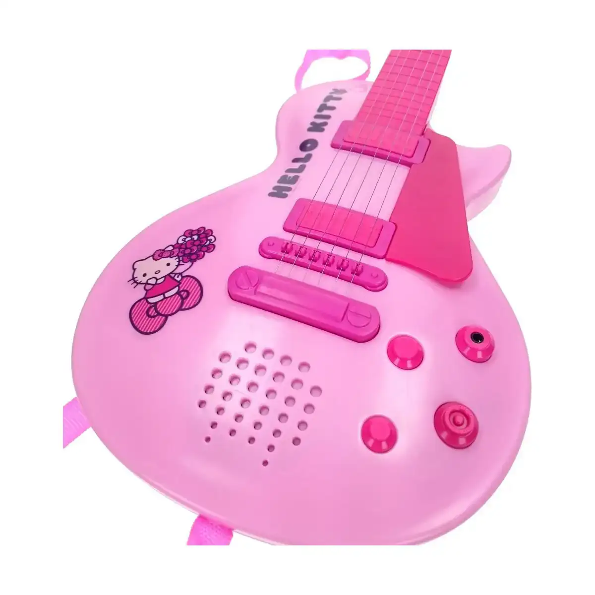 Guitare pour enfant hello kitty microphone rose electronique_4300. DIAYTAR COTE D'IVOIRE - Là où Chaque Produit Est une Trouvaille. Explorez notre sélection minutieuse et découvrez des articles qui correspondent à votre style de vie et à vos aspirations.