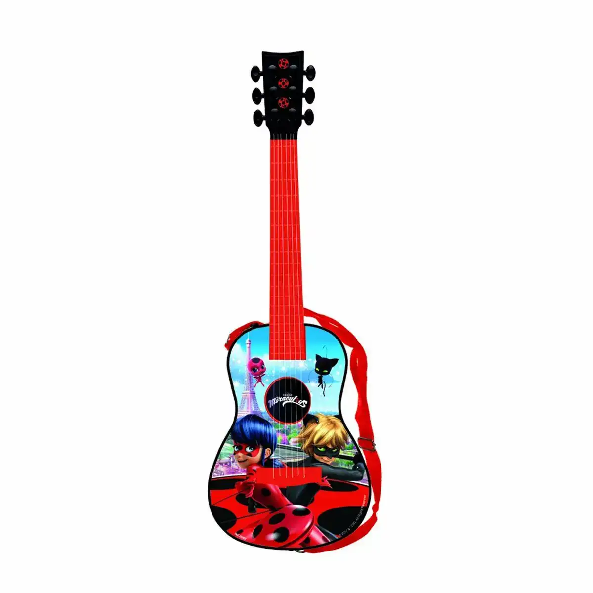 Guitare pour enfant lady bug 2682 rouge_1833. DIAYTAR COTE D'IVOIRE - Votre Passage vers l'Exceptionnel. Naviguez à travers notre sélection minutieuse et découvrez des articles qui apportent une touche spéciale à chaque instant de votre vie.