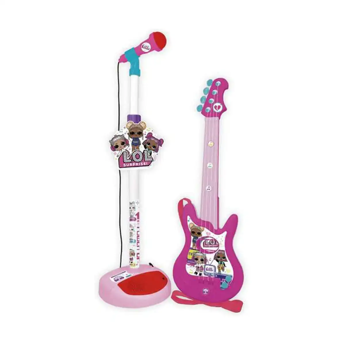 Guitare pour enfant lol surprise microphone rose_2449. DIAYTAR COTE D'IVOIRE - Votre Source de Trésors Culturels. Naviguez à travers notre catalogue et trouvez des articles qui mettent en avant la richesse de la culture sénégalaise.