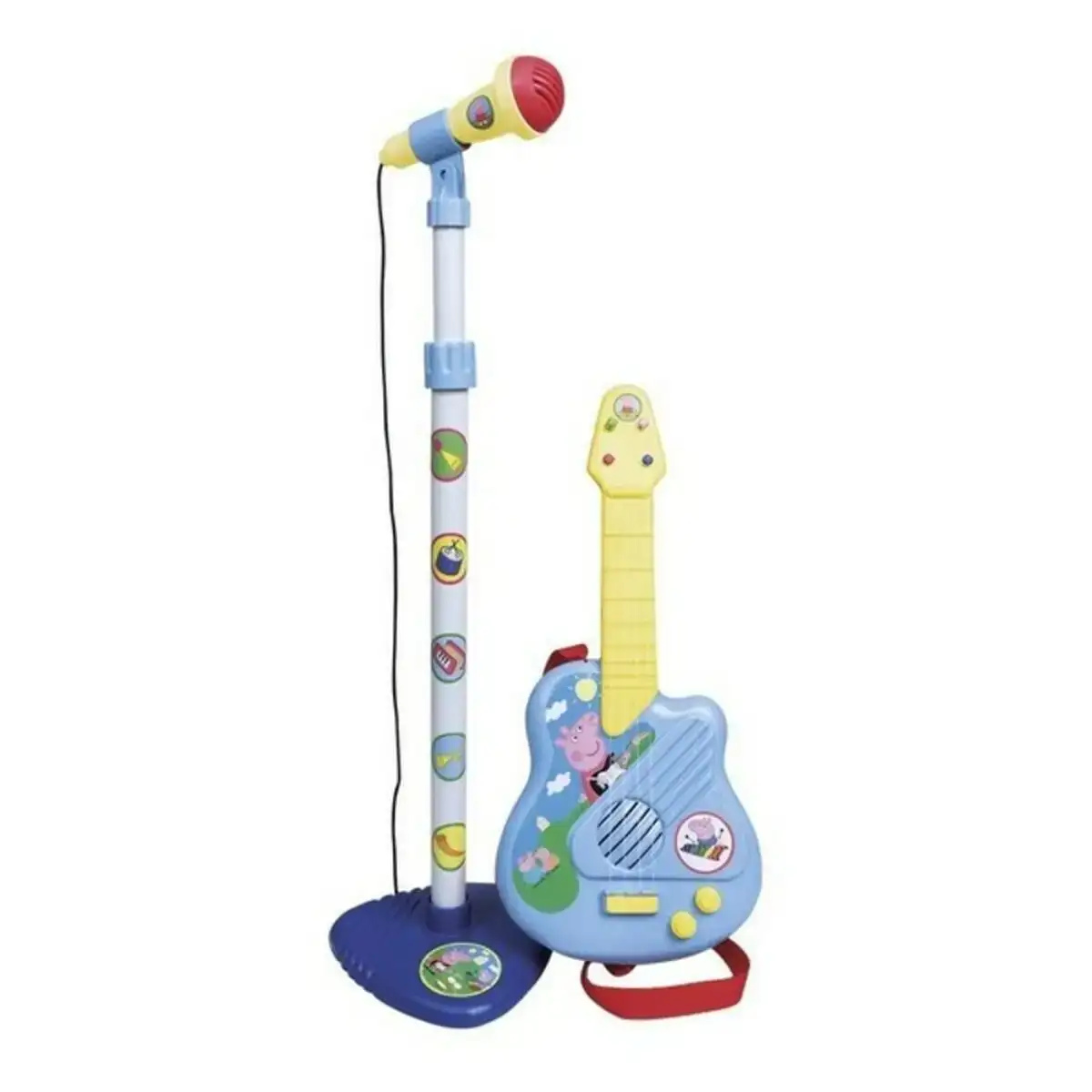 Guitare pour enfant micro peppa pig peppa pig_4751. DIAYTAR COTE D'IVOIRE - Votre Destination pour un Shopping Réfléchi. Découvrez notre gamme variée et choisissez des produits qui correspondent à vos valeurs et à votre style de vie.