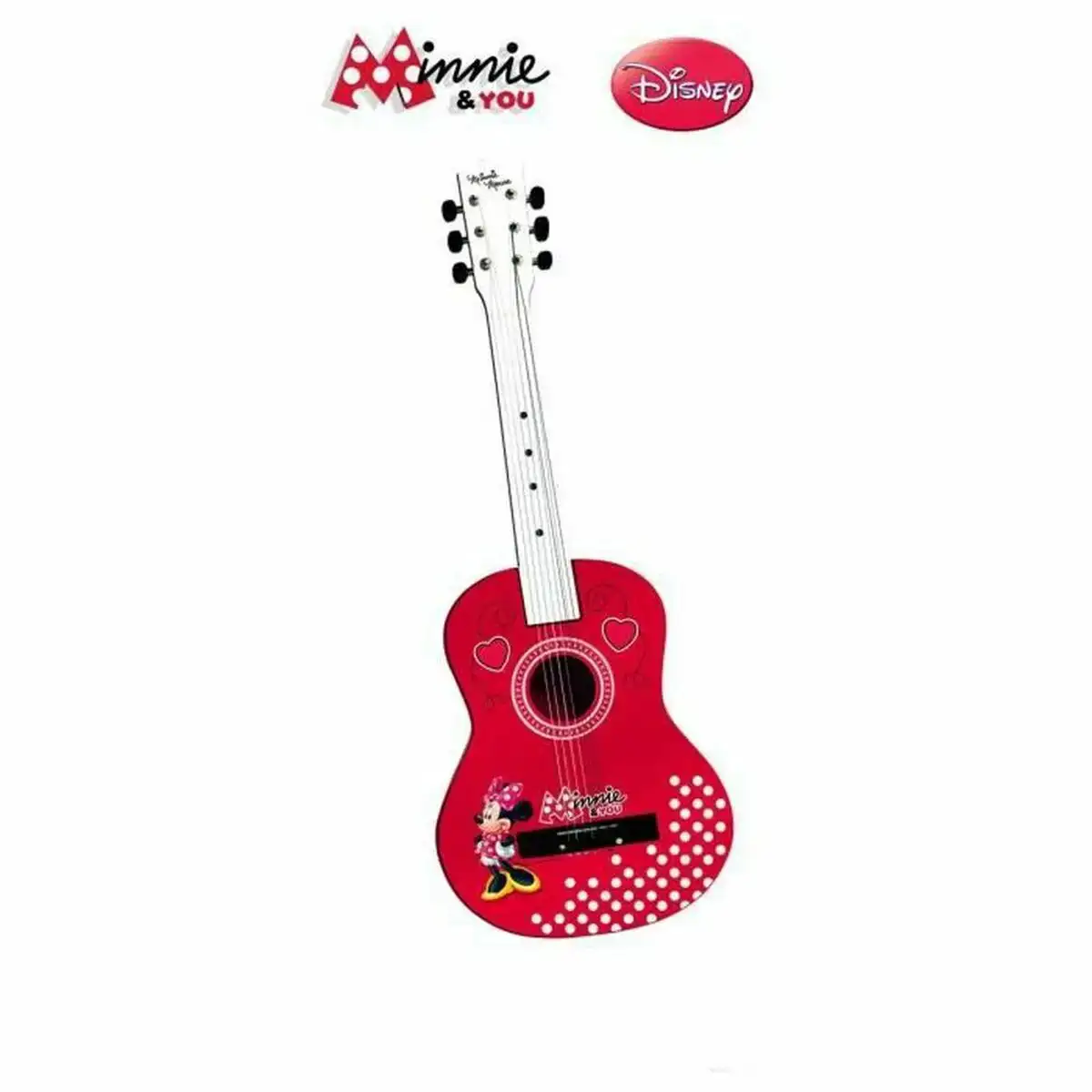 Guitare pour enfant minnie mouse rouge_2233. DIAYTAR COTE D'IVOIRE - L'Odyssée du Shopping à Votre Portée. Parcourez notre boutique en ligne et partez à la découverte d'articles qui rendront chaque jour spécial.