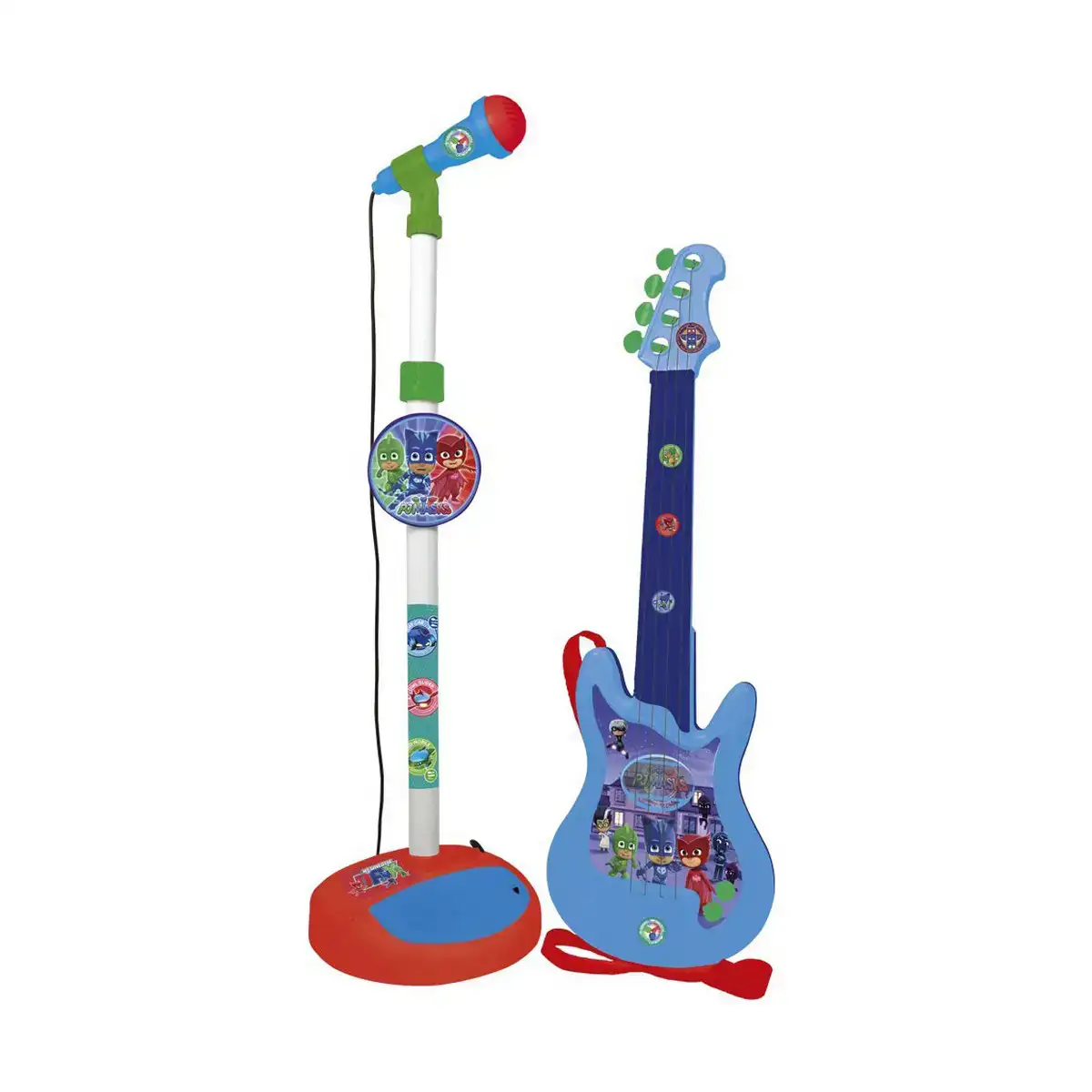 Guitare pour enfant pj masks microphone bleu_8619. DIAYTAR COTE D'IVOIRE - Là où l'Élégance Devient un Mode de Vie. Naviguez à travers notre gamme et choisissez des produits qui apportent une touche raffinée à votre quotidien.
