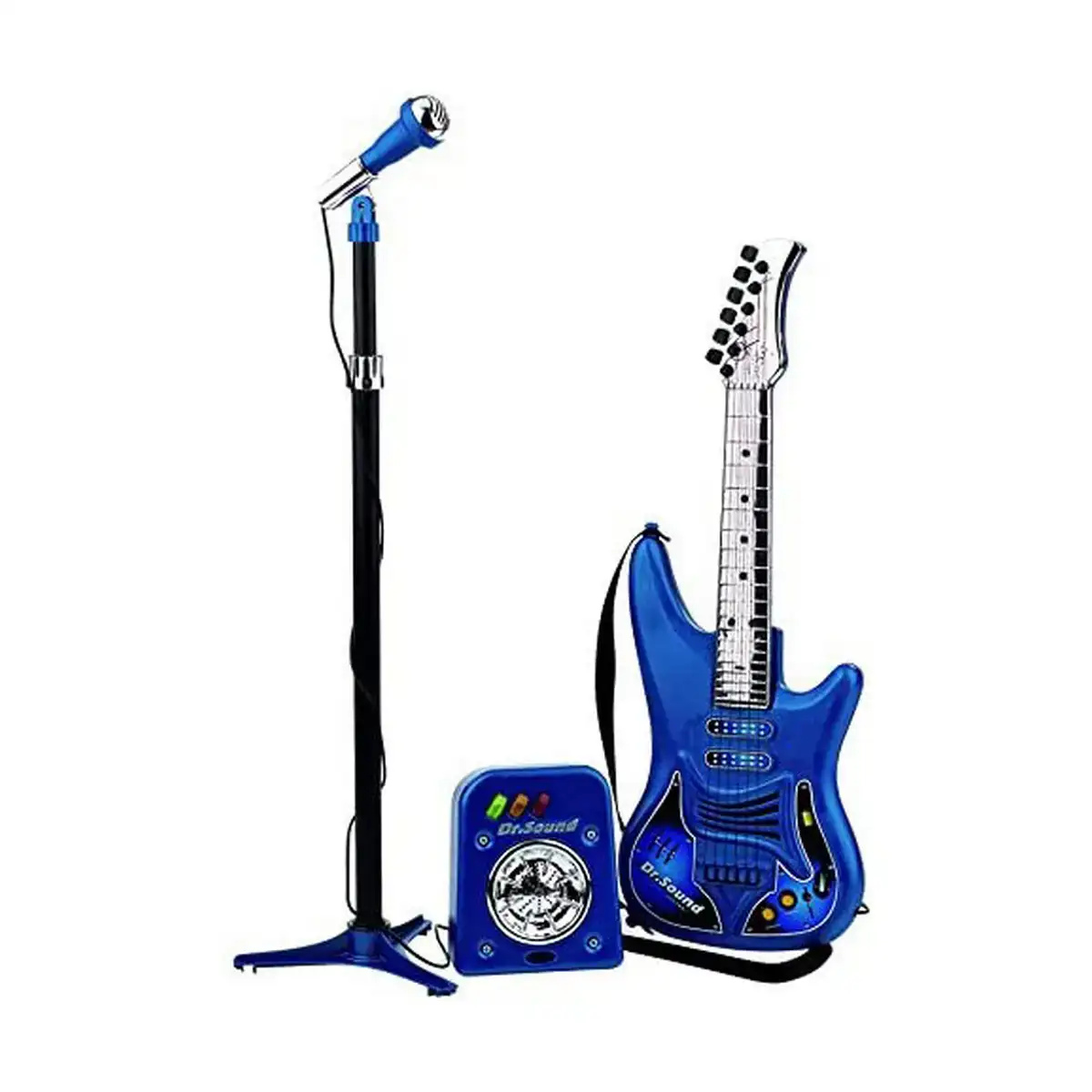 Guitare pour enfant reig microphone bleu_3277. DIAYTAR COTE D'IVOIRE - Votre Escale Shopping incontournable. Explorez notre boutique en ligne et dénichez des trésors qui reflètent la richesse culturelle et la modernité du Côte d'Ivoire.