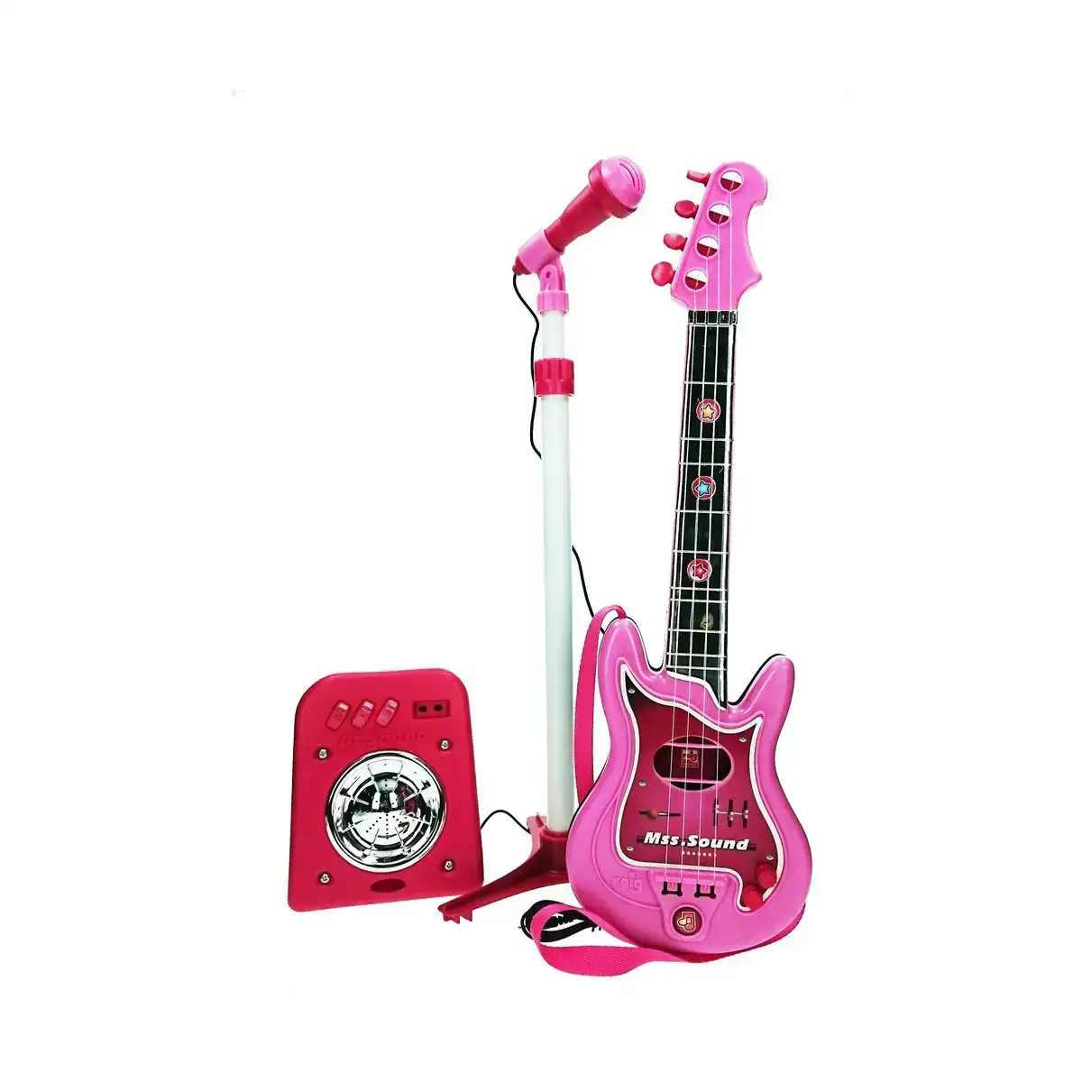 Guitare pour enfant reig microphone rose_3574. DIAYTAR COTE D'IVOIRE - L'Art de Vivre le Shopping Inspiré. Parcourez notre catalogue et choisissez des produits qui reflètent votre passion pour la beauté et l'authenticité.