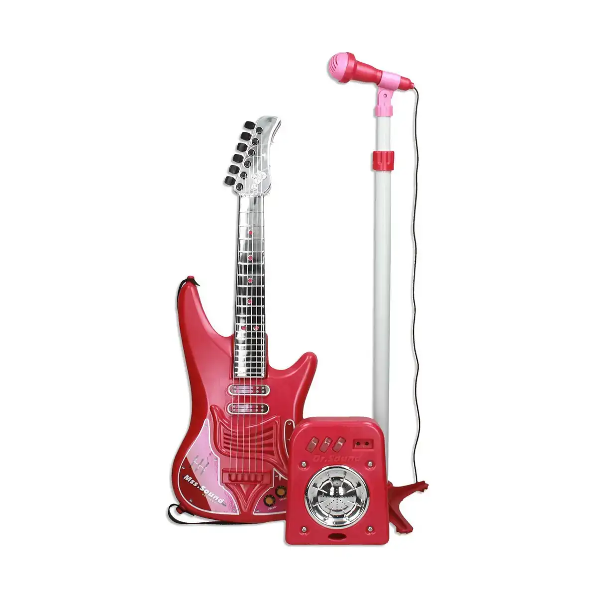Guitare pour enfant reig microphone rouge_7606. Bienvenue chez DIAYTAR COTE D'IVOIRE - Où Choisir Rime avec Découvrir. Plongez dans notre catalogue et trouvez des produits qui révèlent la diversité et la richesse culturelle du Côte d'Ivoire.