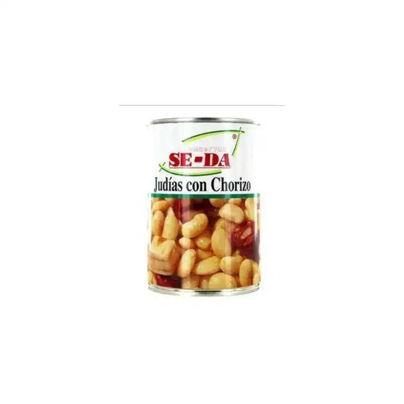 Haricots avec chorizo se da 415 g _8119. DIAYTAR COTE D'IVOIRE - L'Art de Choisir, l'Art de Vivre. Explorez notre univers de produits soigneusement sélectionnés pour vous offrir une expérience shopping riche et gratifiante.