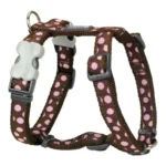 Harnais pour chien red dingo style rose marron pois 25 39 cm_7117. DIAYTAR COTE D'IVOIRE - Où Chaque Détail Fait la Différence. Parcourez notre sélection soignée et choisissez des articles qui rehaussent votre quotidien, du fonctionnel à l'esthétique.