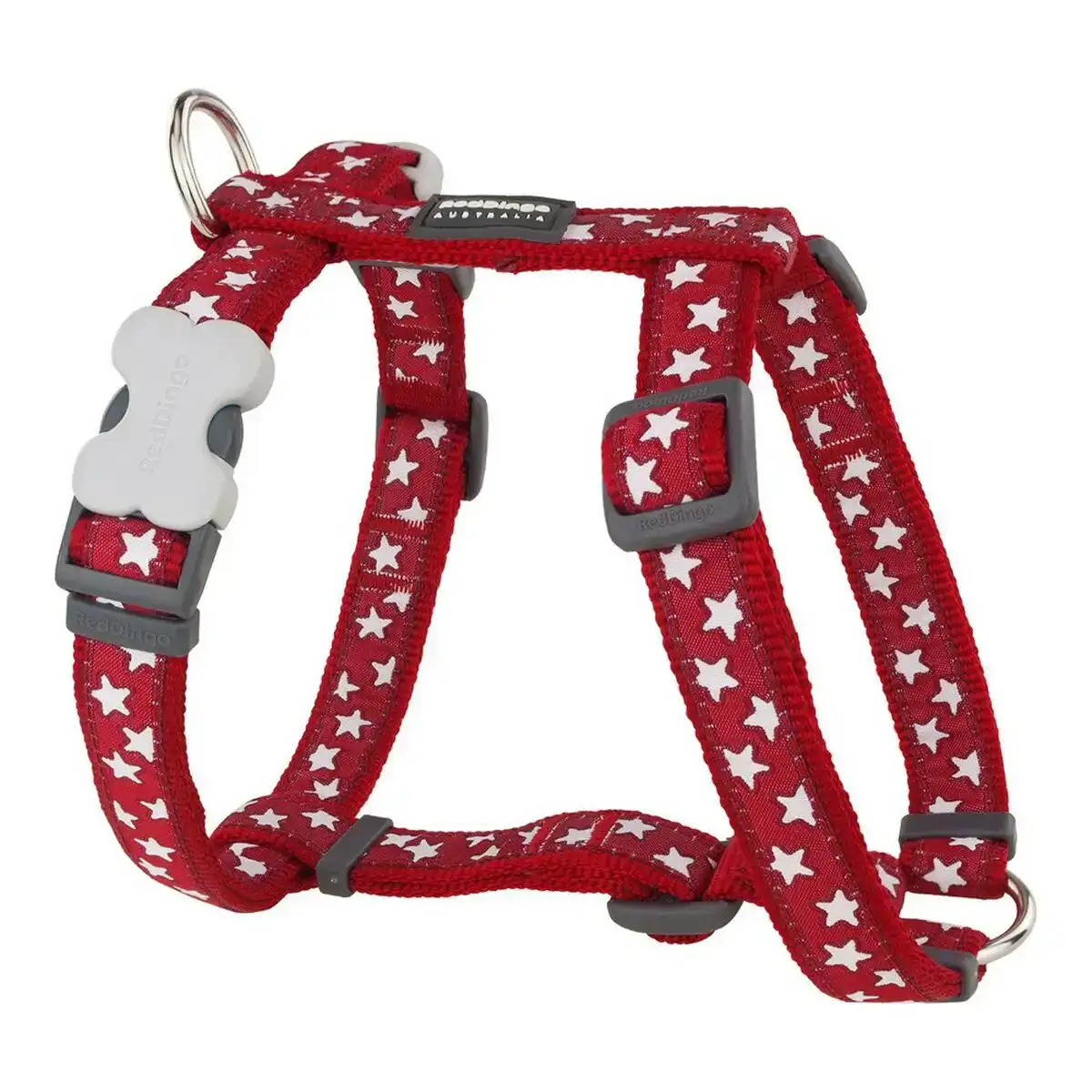 Harnais pour chien red dingo style rouge etoile blanc 46 76 cm_7798. Découvrez DIAYTAR COTE D'IVOIRE - Où l'Élégance Rencontre la Variété. Parcourez notre collection et trouvez des trésors cachés qui ajoutent une touche de sophistication à votre vie quotidienne.