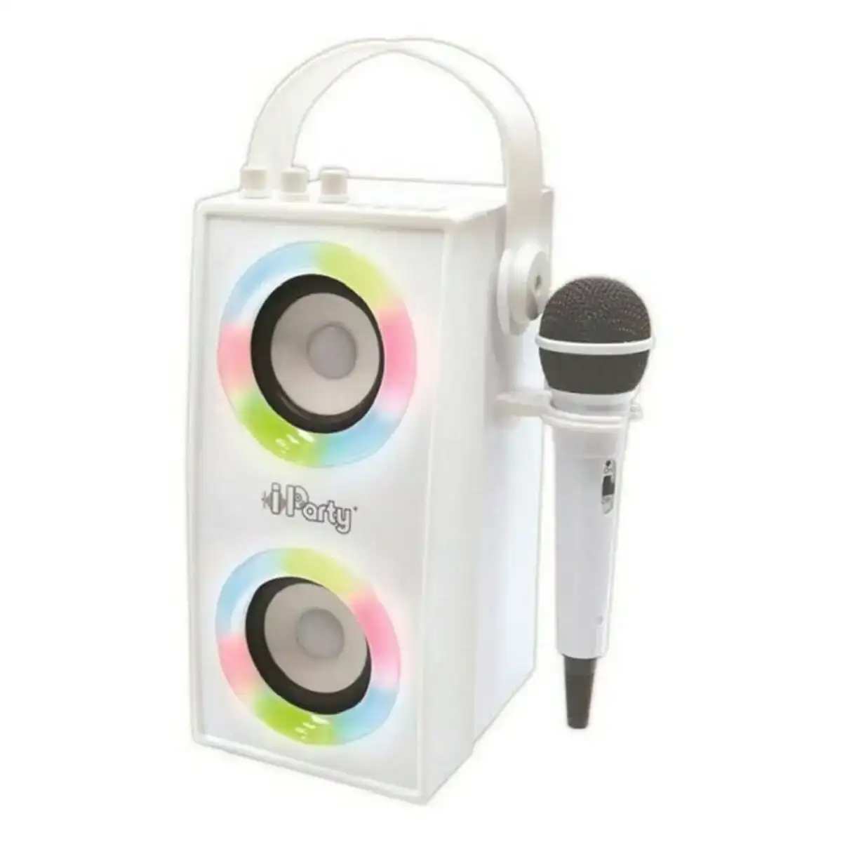 Haut parleur portable iparty lexibook btp180z bluetooth blanc_1915. DIAYTAR COTE D'IVOIRE - Votre Portail Vers l'Exclusivité. Explorez notre boutique en ligne pour trouver des produits uniques et exclusifs, conçus pour les amateurs de qualité.