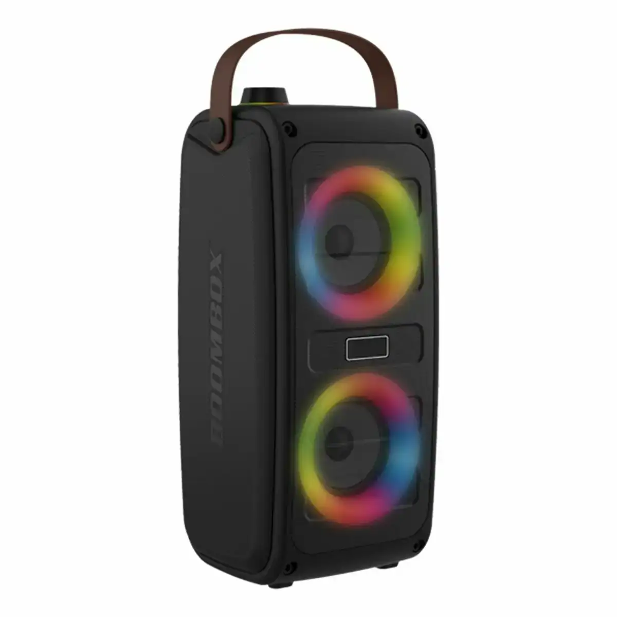 Haut parleurs bluetooth portables denver electronics noir led rgb_3788. DIAYTAR COTE D'IVOIRE - Là où le Shopping Devient une Expérience. Naviguez à travers notre catalogue diversifié et découvrez des produits qui ajoutent de la couleur et de la passion à votre vie.