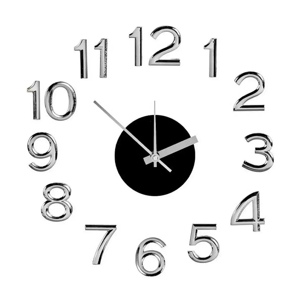 Horloge murale argente blanc autocollant abs feuille de mousse o 35 cm 6 unites _4124. DIAYTAR COTE D'IVOIRE - Votre Passage vers la Découverte. Explorez notre boutique en ligne pour trouver des trésors qui vous attendent, du traditionnel à l'avant-garde.