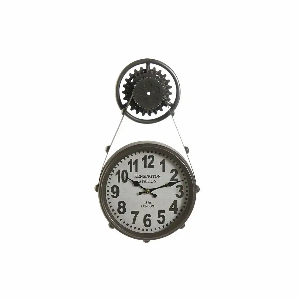 Horloge murale dkd home decor verre noir fer 33 x 8 x 58 cm _7338. Bienvenue chez DIAYTAR COTE D'IVOIRE - Où Chaque Achat Fait une Différence. Découvrez notre gamme de produits qui reflètent l'engagement envers la qualité et le respect de l'environnement.