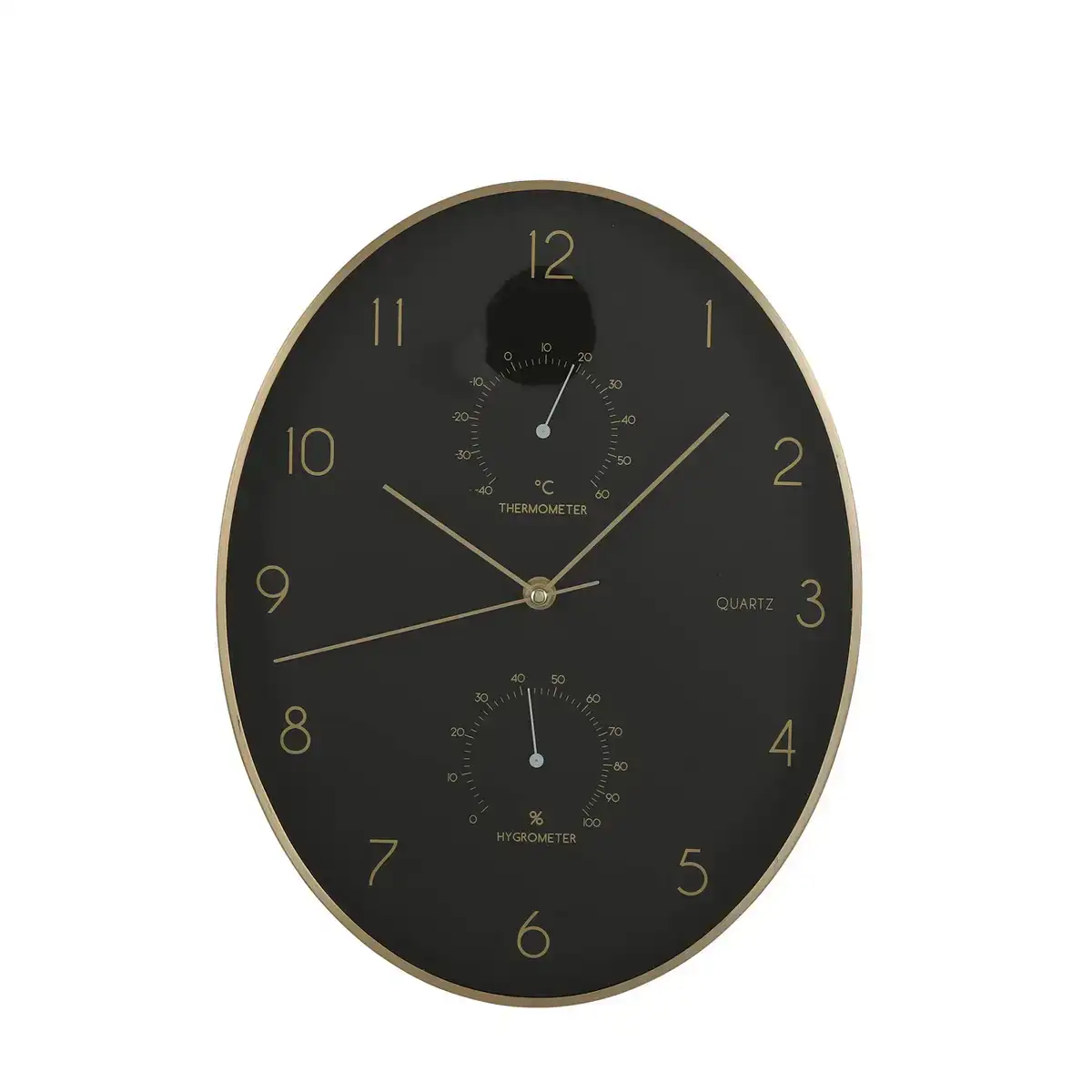 Horloge murale mica decorations andy noir dore oblongue aluminium o 35 x 4 5 cm _6644. Bienvenue chez DIAYTAR COTE D'IVOIRE - Où Votre Shopping Prend Vie. Découvrez notre univers et dénichez des trésors qui ajoutent de la couleur à votre quotidien.