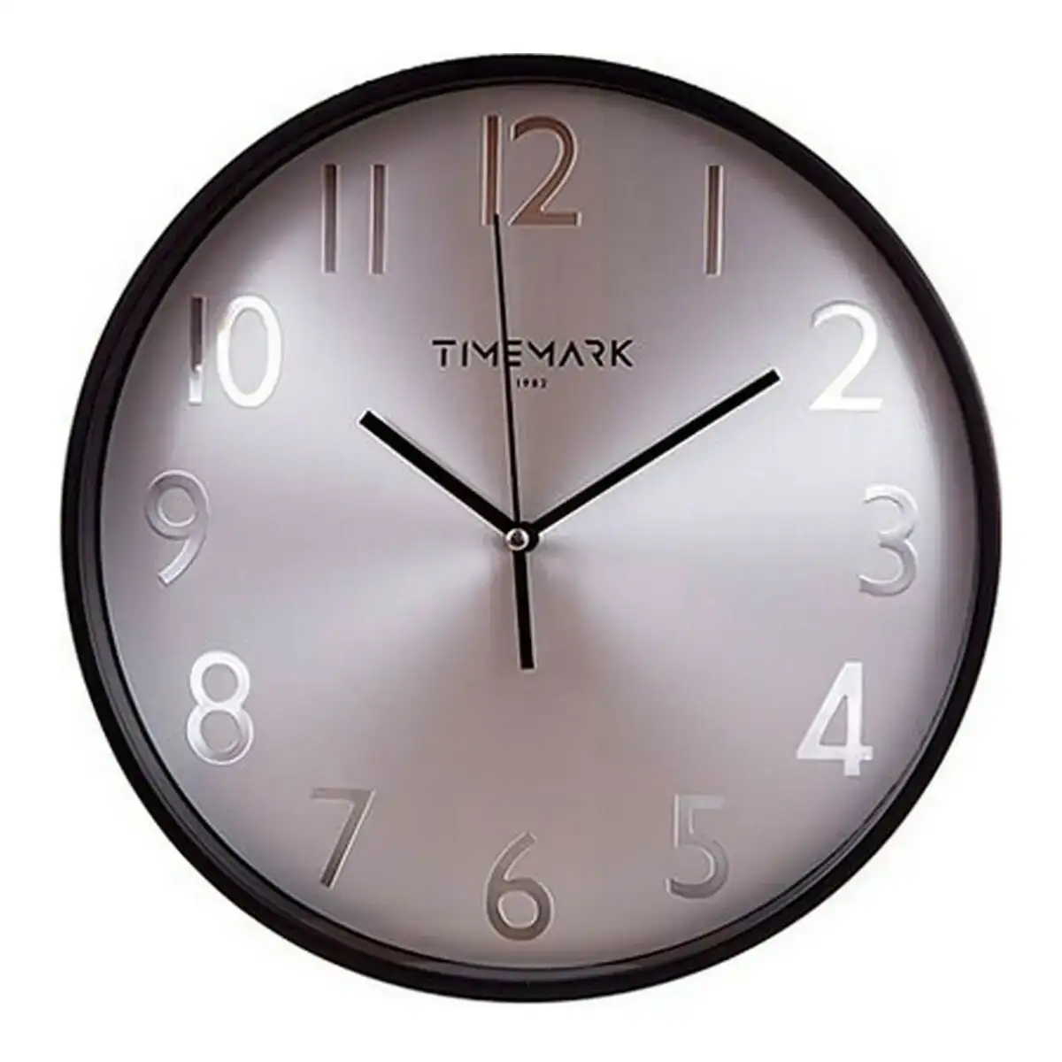 Horloge murale timemark 30 x 30 cm_1249. DIAYTAR COTE D'IVOIRE - Où Choisir est une Célébration de l'Artisanat Local. Découvrez notre boutique en ligne et choisissez des produits qui incarnent la passion des artisans sénégalais.