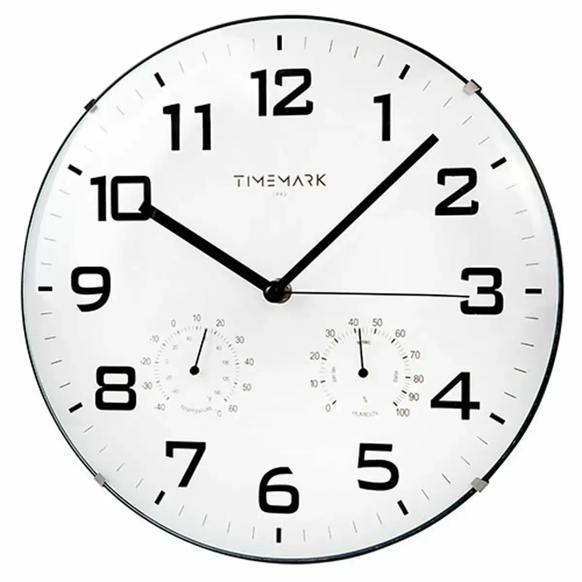 Horloge murale timemark numerique 28 x 28 cm_2657. DIAYTAR COTE D'IVOIRE - Votre Boutique en Ligne, Votre Histoire. Explorez notre sélection et découvrez des produits qui reflètent votre parcours et vos aspirations, un achat à la fois.