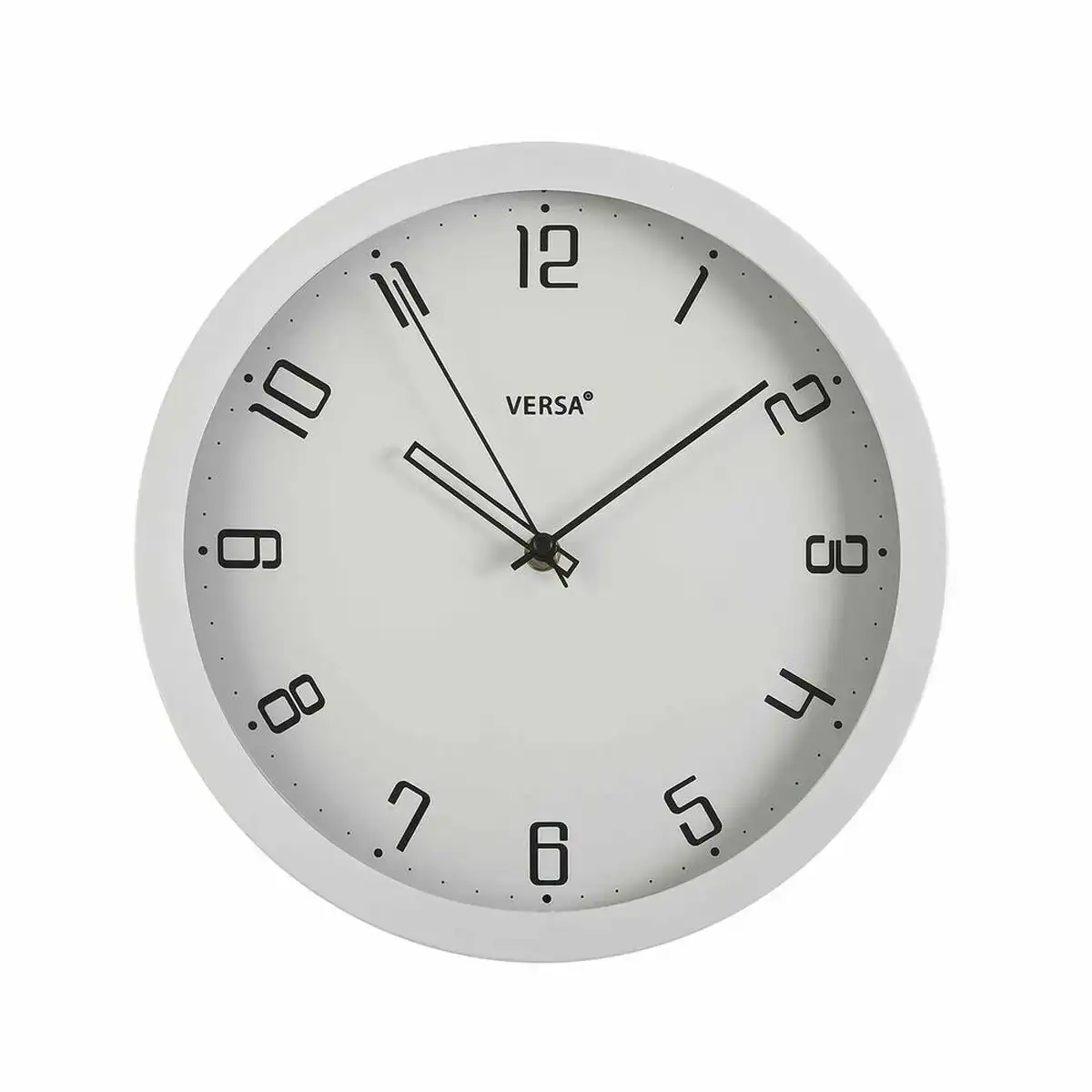Horloge murale versa blanc polypropylene 4 3 x 30 x 30 cm _7895. Découvrez DIAYTAR COTE D'IVOIRE - Votre Source de Produits Variés et un Service Exceptionnel. Parcourez nos catégories et bénéficiez d'un service client dévoué, prêt à vous guider à chaque étape.