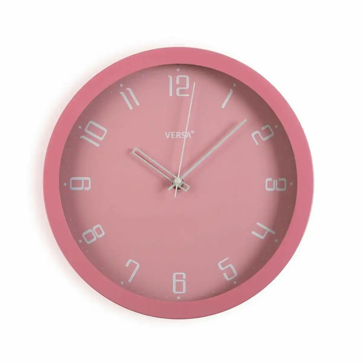 Horloge murale versa rose polypropylene 4 3 x 30 x 30 cm _6199. DIAYTAR COTE D'IVOIRE - L'Odyssée du Shopping à Votre Portée. Parcourez notre boutique en ligne et partez à la découverte d'articles qui rendront chaque jour spécial.